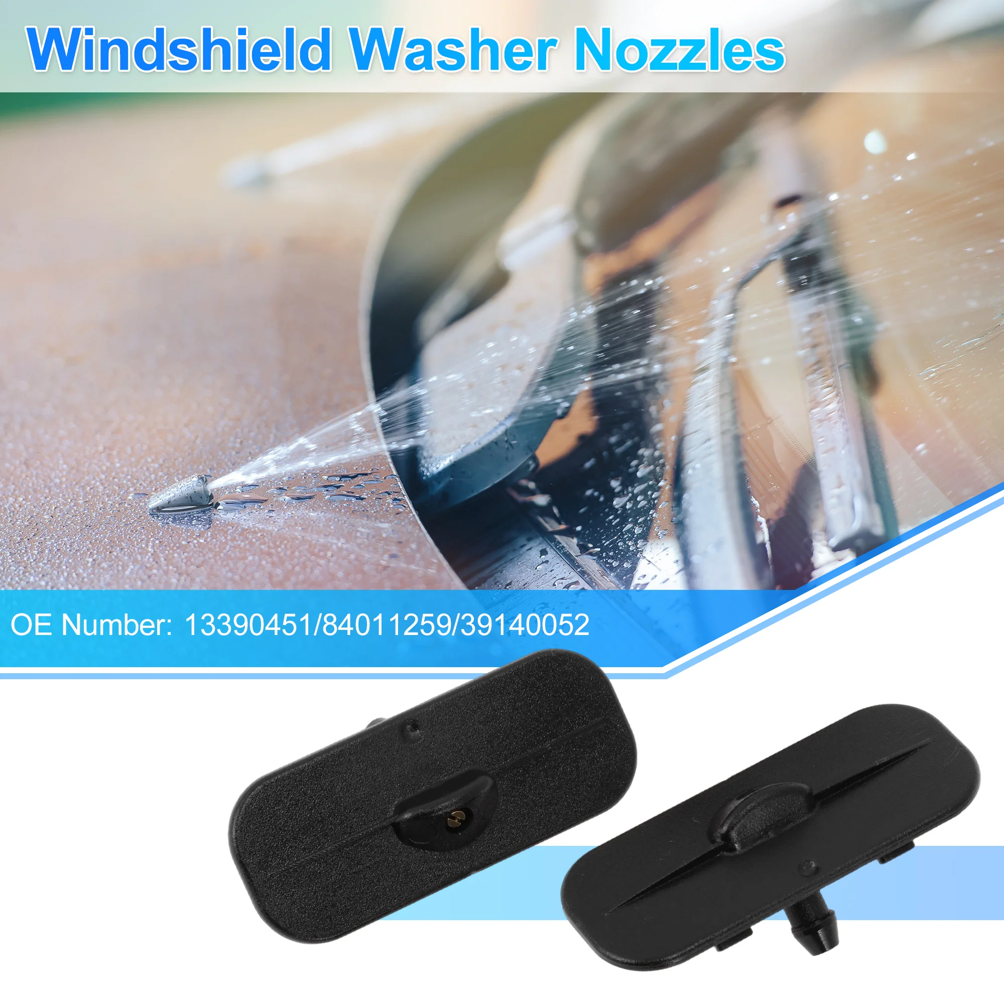 Windshield Washer Nozzle for Chevrolet Cruz 2016-2019 Replace No.13390451 - Image 2