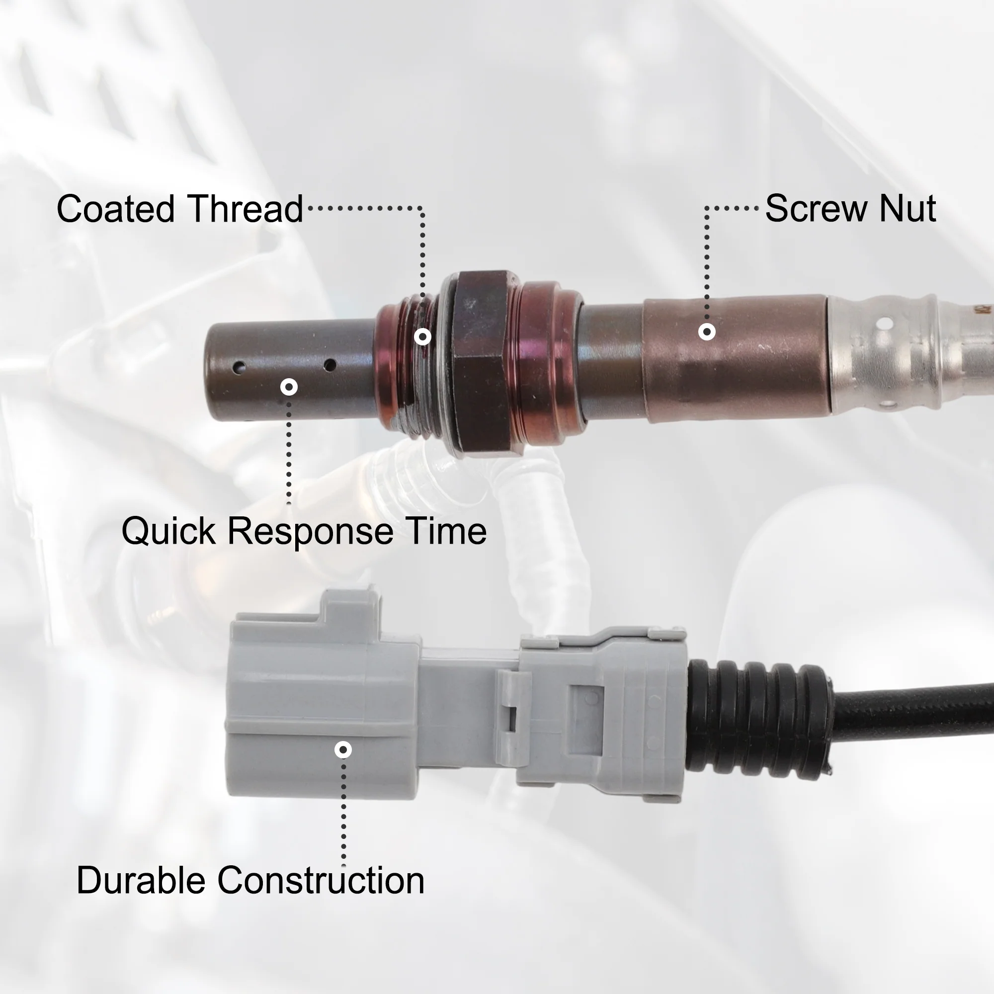 Upstream Oxygen Sensor Fit for Subaru Forester 2000-2010 No.22641AA191 1 Pc - Image 4