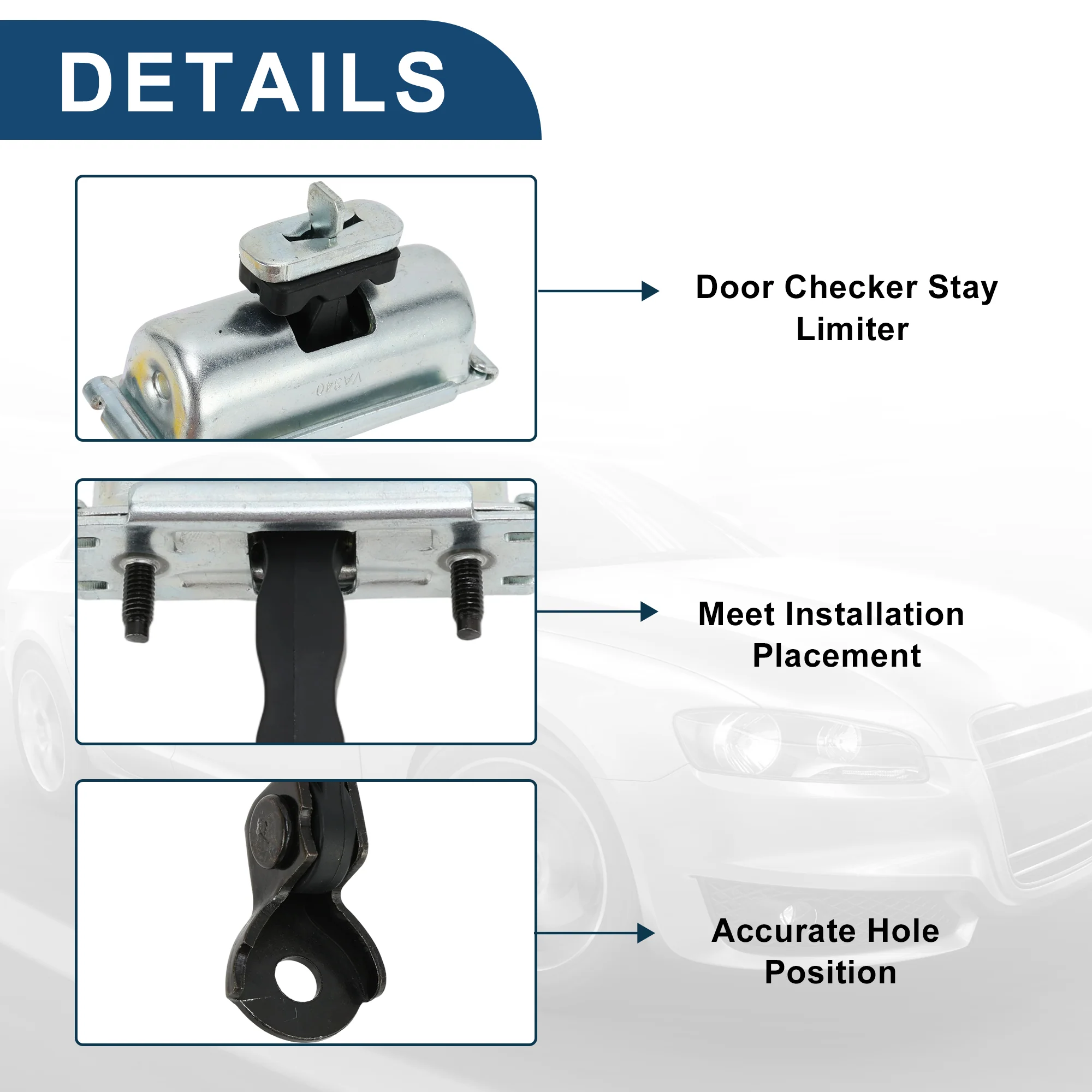 No.BB5Z7823552A Door Check Strap for Ford Police Interceptor for Utility 3.5L - Image 4