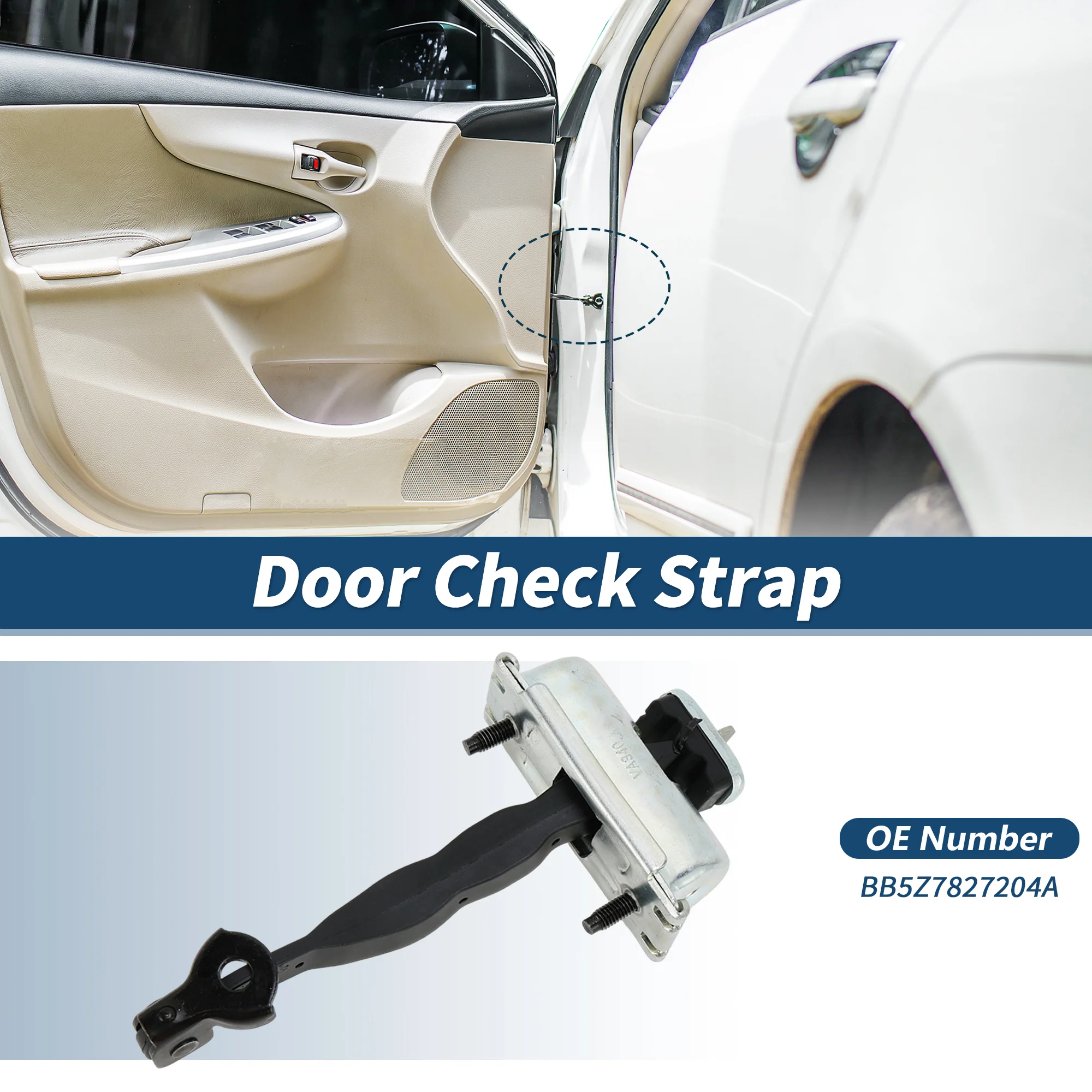 No.BB5Z7827204A Door Check Strap for Ford Police Interceptor for Utility 3.5L - Image 2