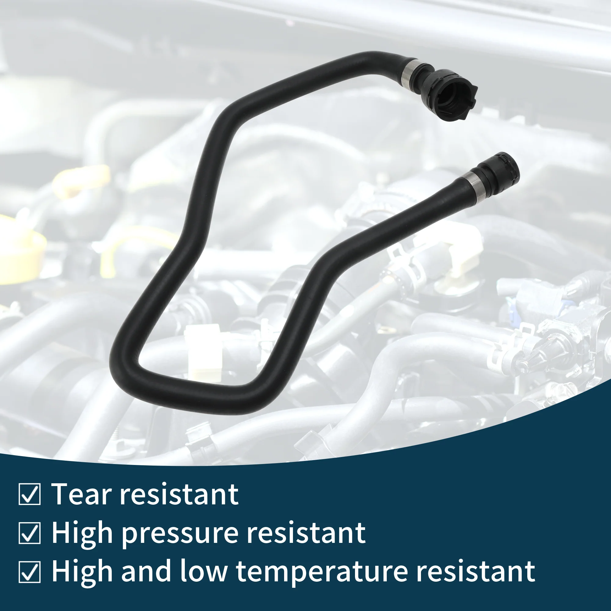 Radiator Hose No. 17127809819 for BMW 5 Gran Turismo (F07) 520d Coolant Pipe - Image 5
