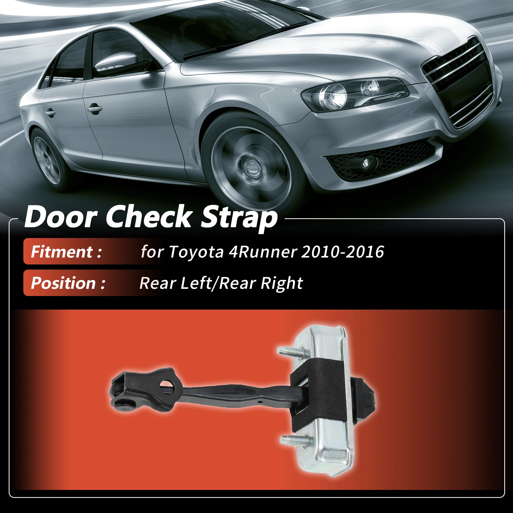 No.6863060120 Rear Left/Rear Right Door Check Strap for Toyota 4Runner 10-16 1Pc - Image 3