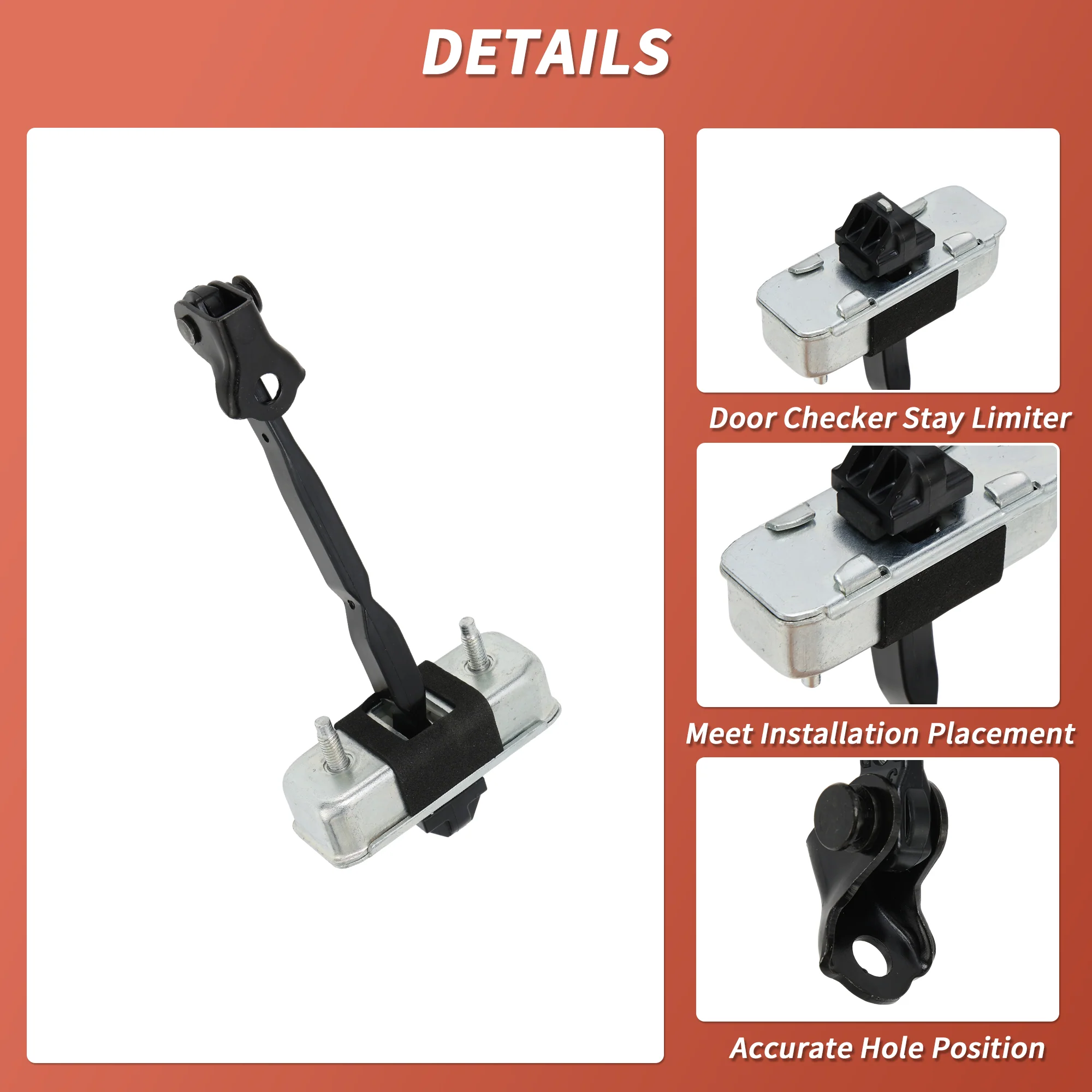 No.686300N010 Rear Left/Rear Right Door Check Strap for Toyota Crown 05-09 1Pc - Image 4