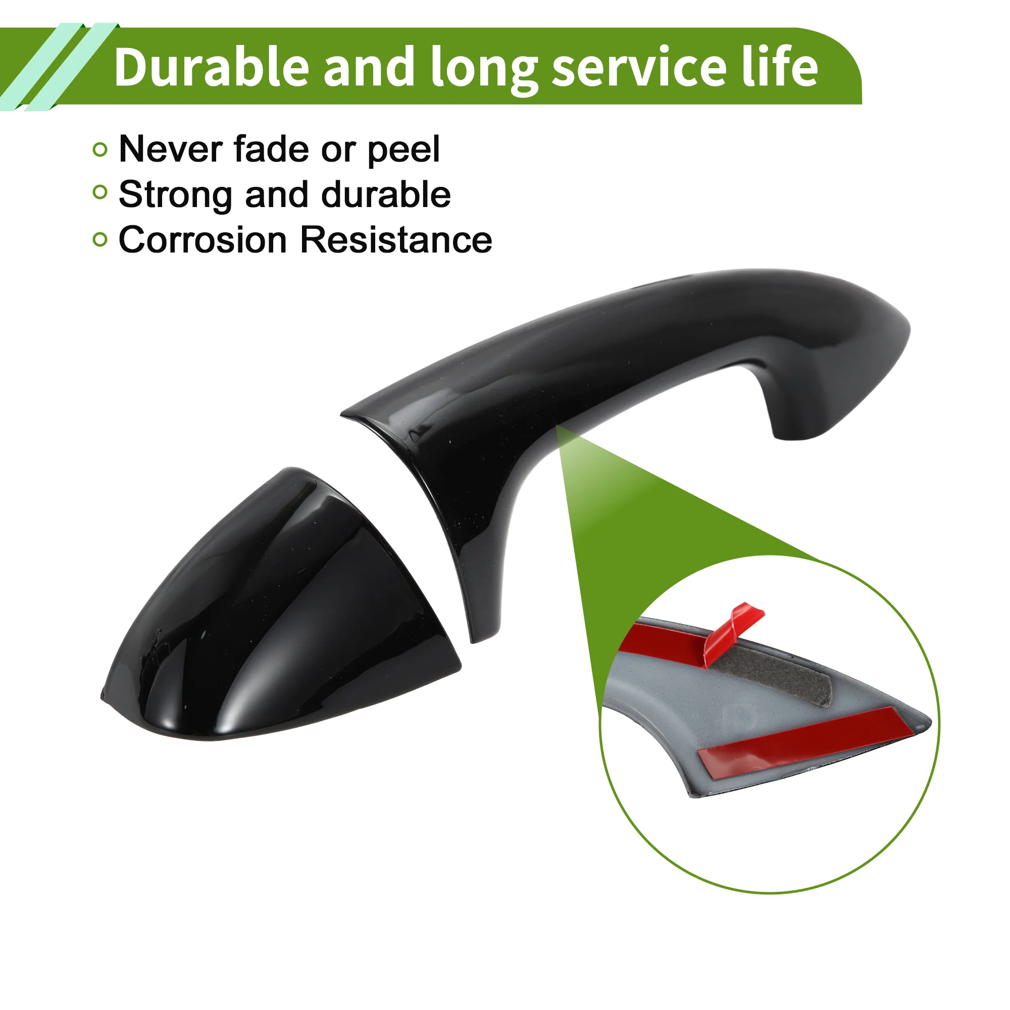 Exterior Door Handle Cover Trim for Mercedes-Benz GLC Class X253 2016-2021 - Image 6