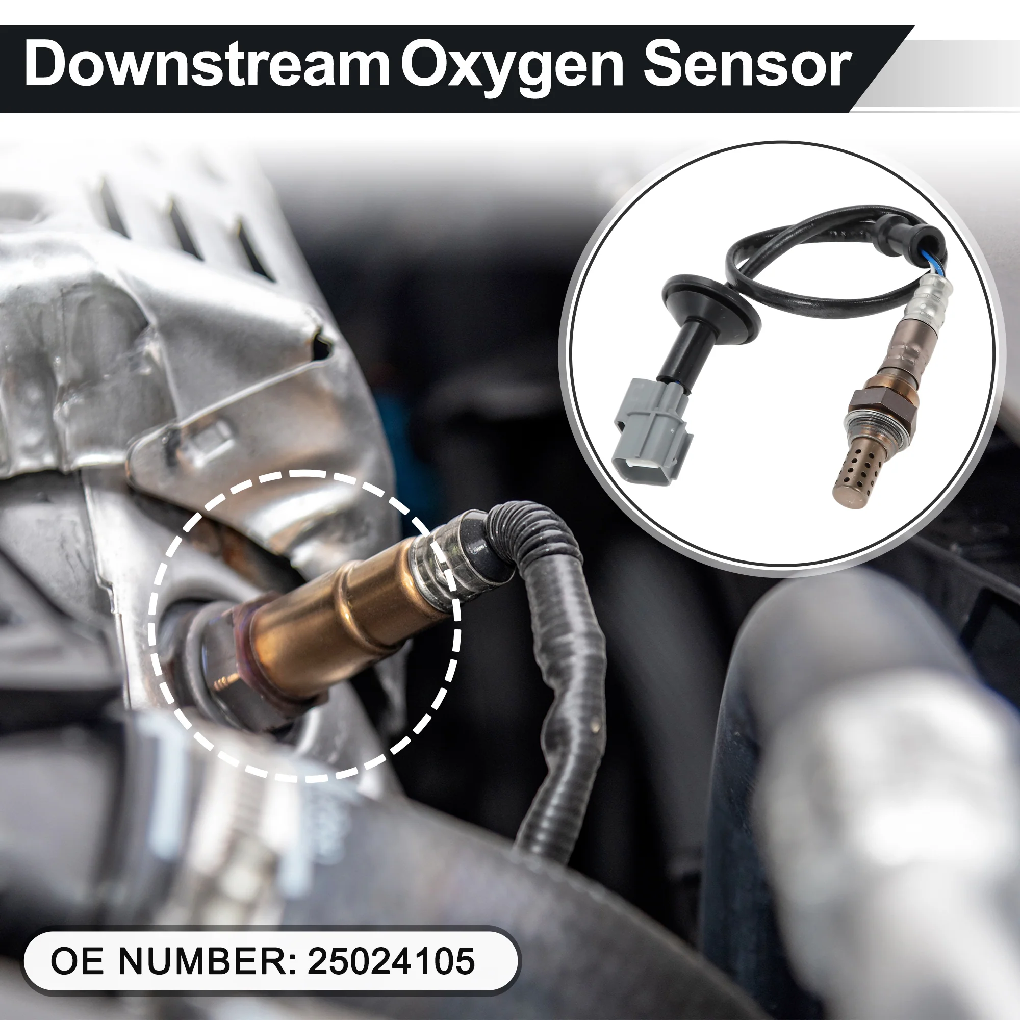 Downstream Oxygen Sensor for Honda Civic 1998-2000 No.250-24105 1 Pcs - Image 2