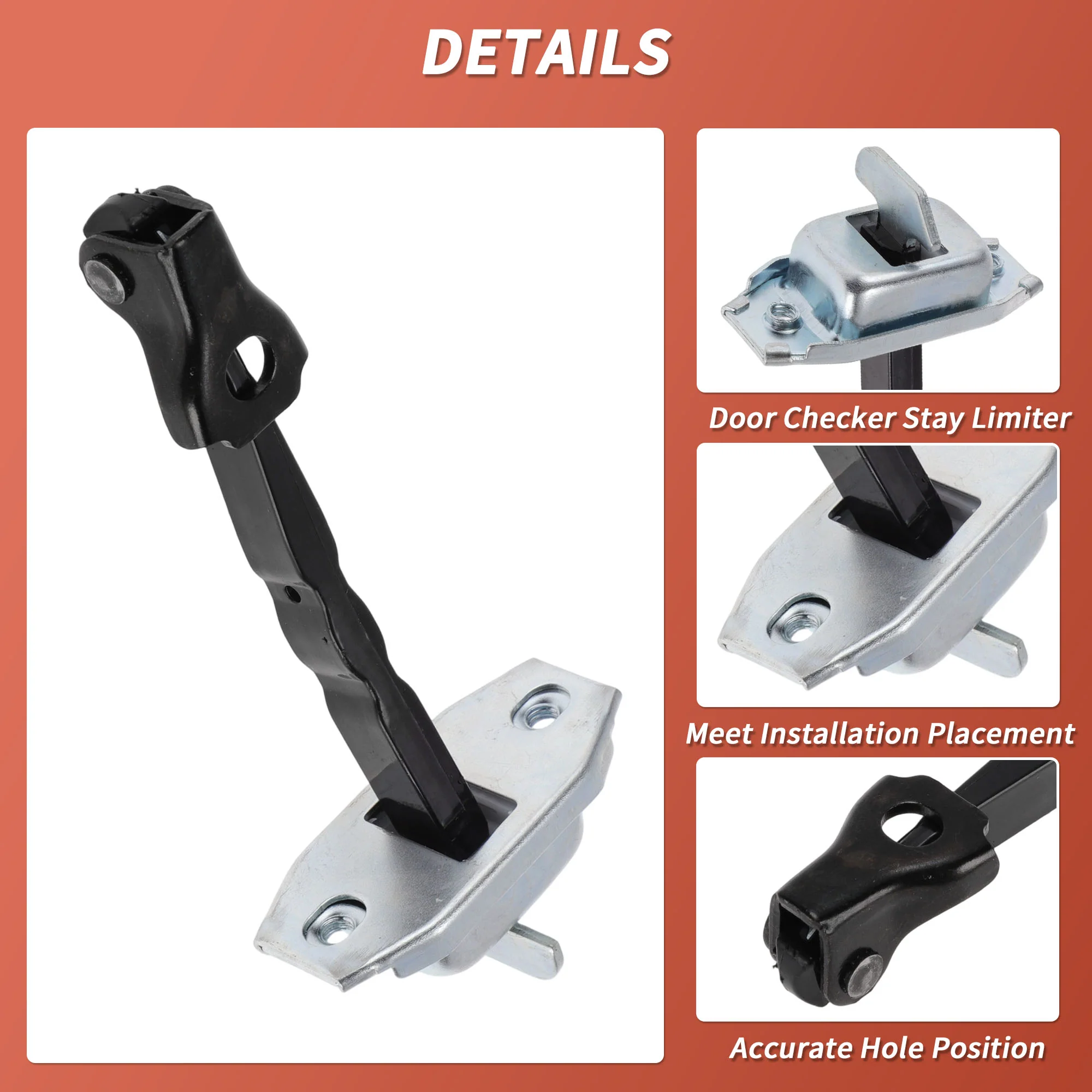 No.686100K090 Left And Right Front Door Door Check Strap for Toyota Hilux 15-22 - Image 4