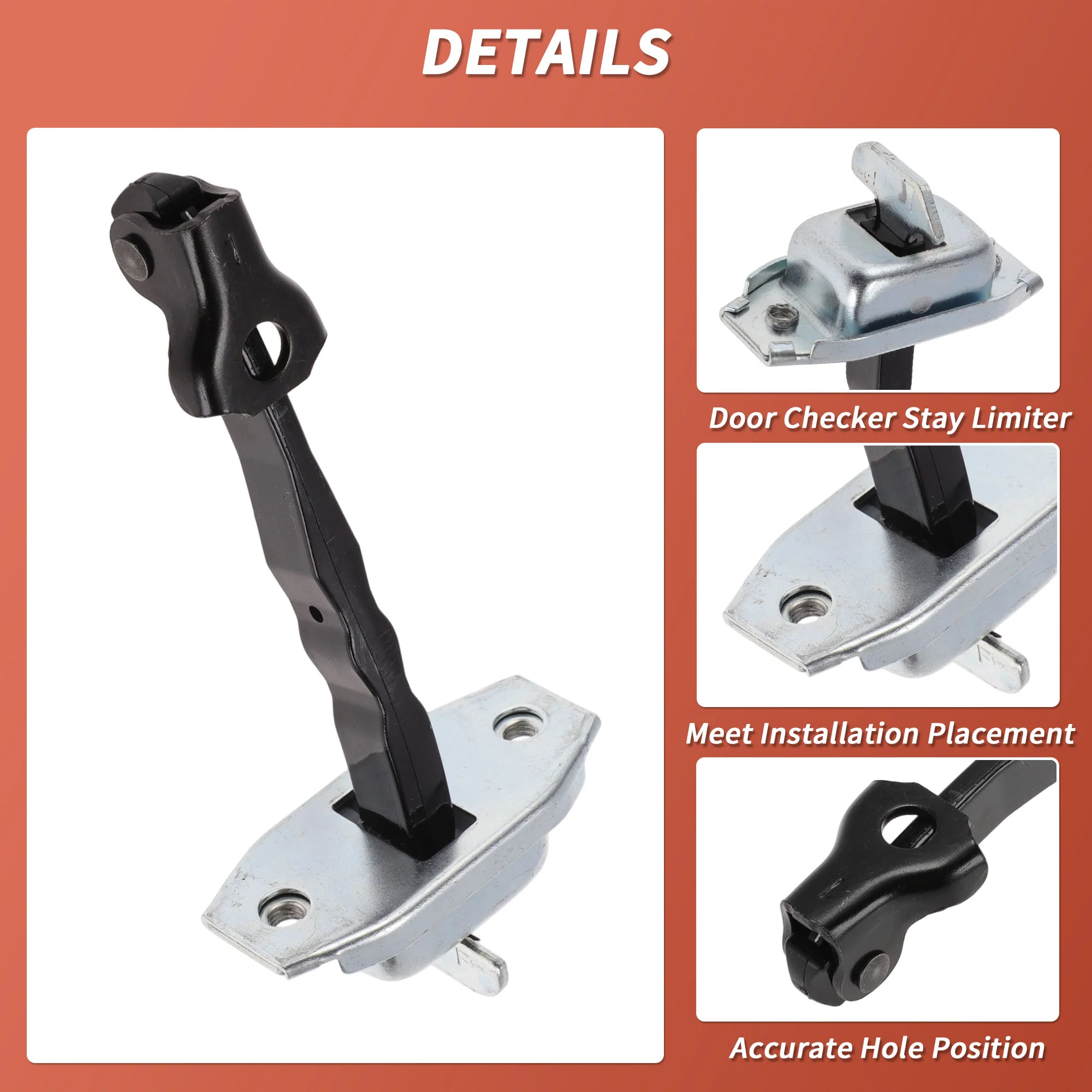 No.686100D130 Left And Right Front Door Door Check Strap for Toyota Yaris 14-22 - Image 4