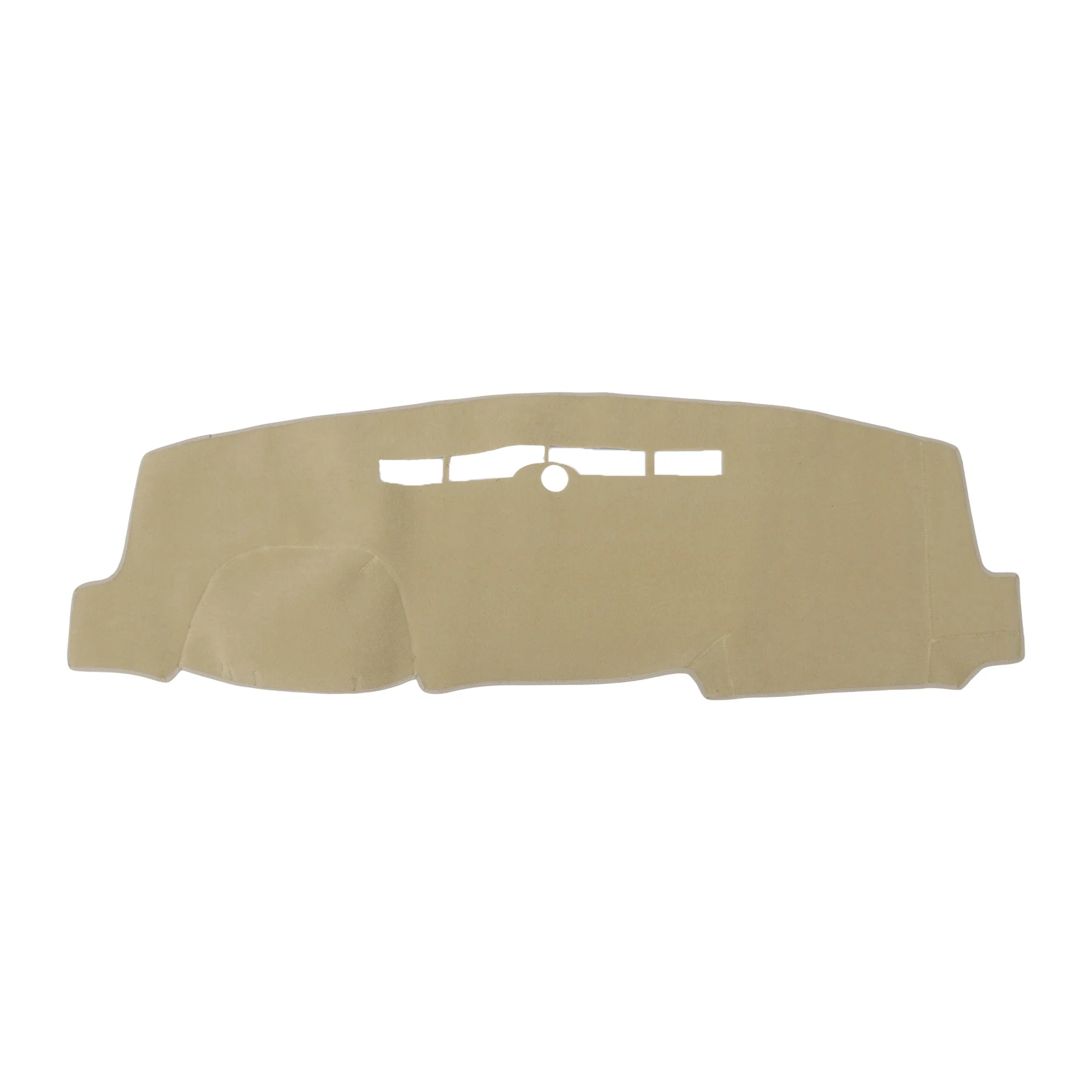 Dashboard Cover for Chevrolet Silverado 14-18 without Hud Polyester Beige 1 Pc
