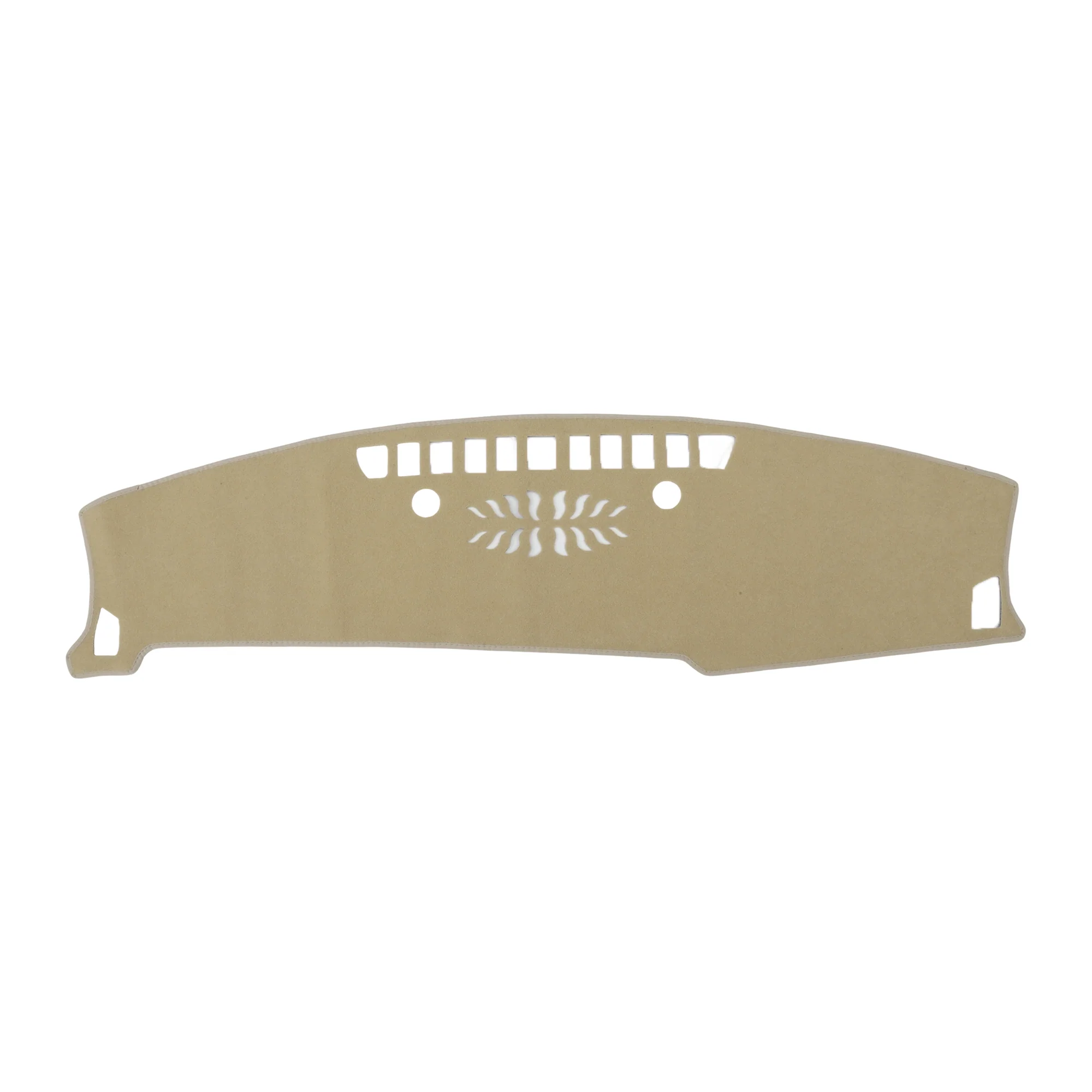 Dashboard Cover for Kia Seltos 2024-2025 without Hud Polyester Beige 1 Pcs