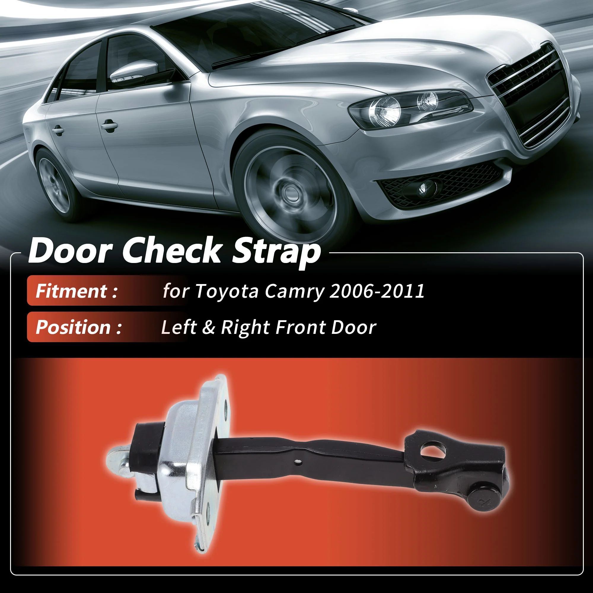 No.6861006040 Door Check Strap for Toyota Camry 2006-2011 1 pcs - Image 3