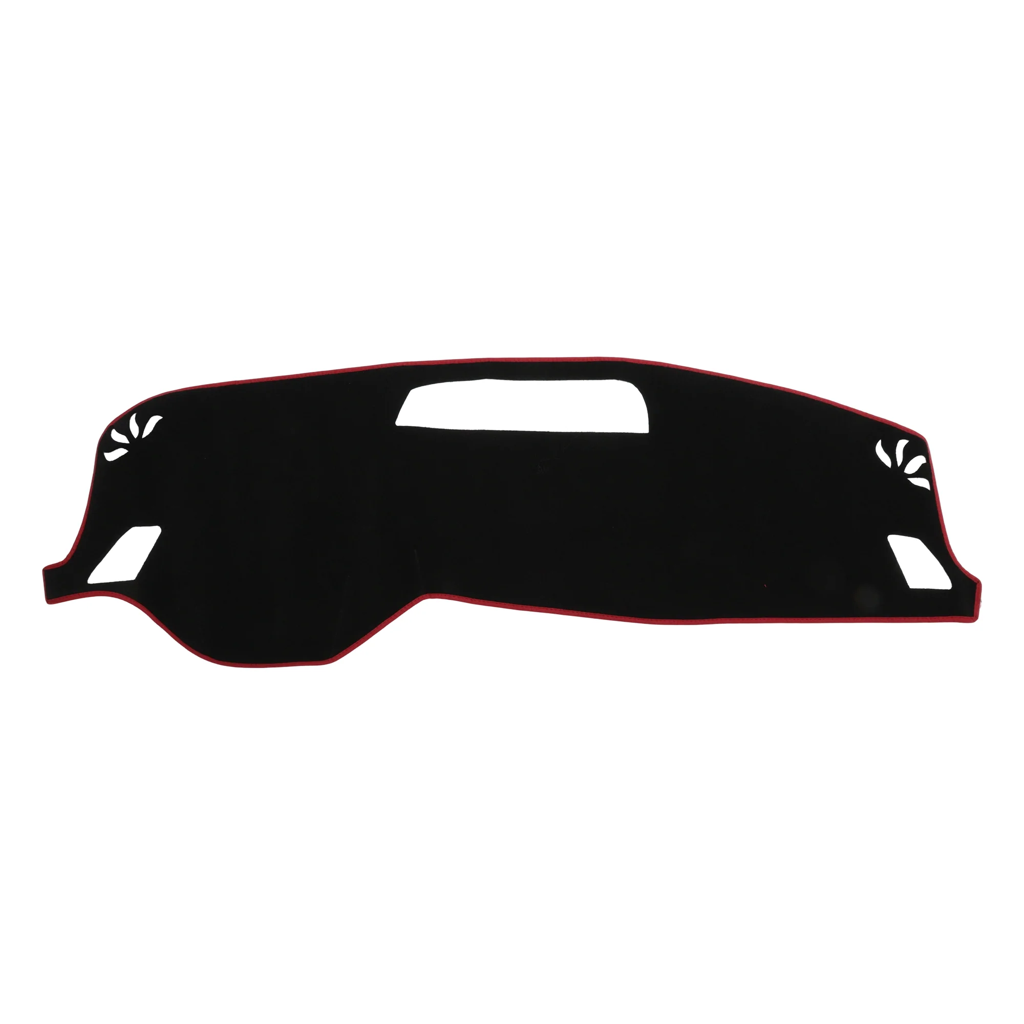 Dash Cover for Mitsubishi Outlander 2022-2025 Polyester Black with Red Edge 1Pc