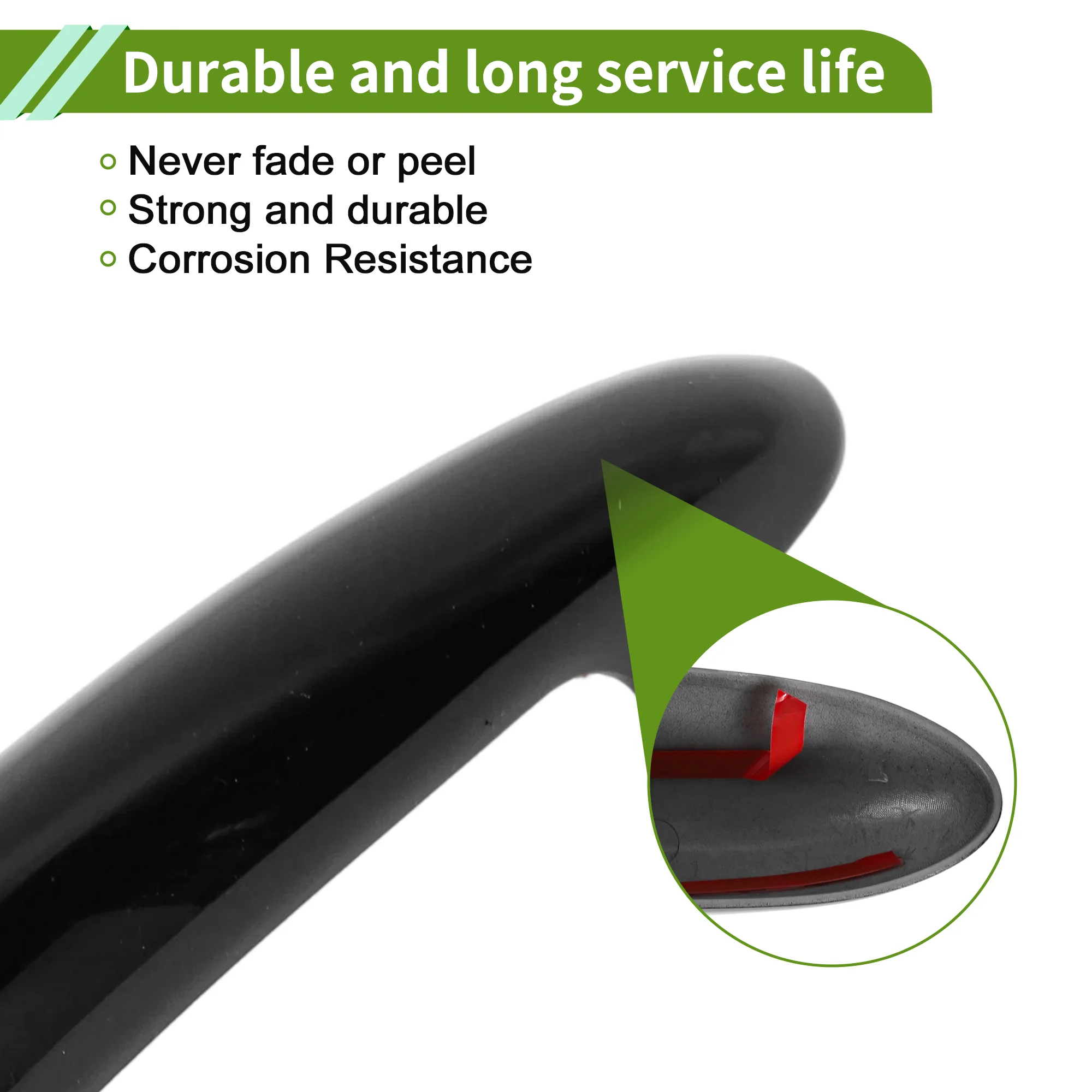 Exterior Door Handle Cover Trim for Mini Cooper F55 2014-2025 Glossy Black 1 Set - Image 6