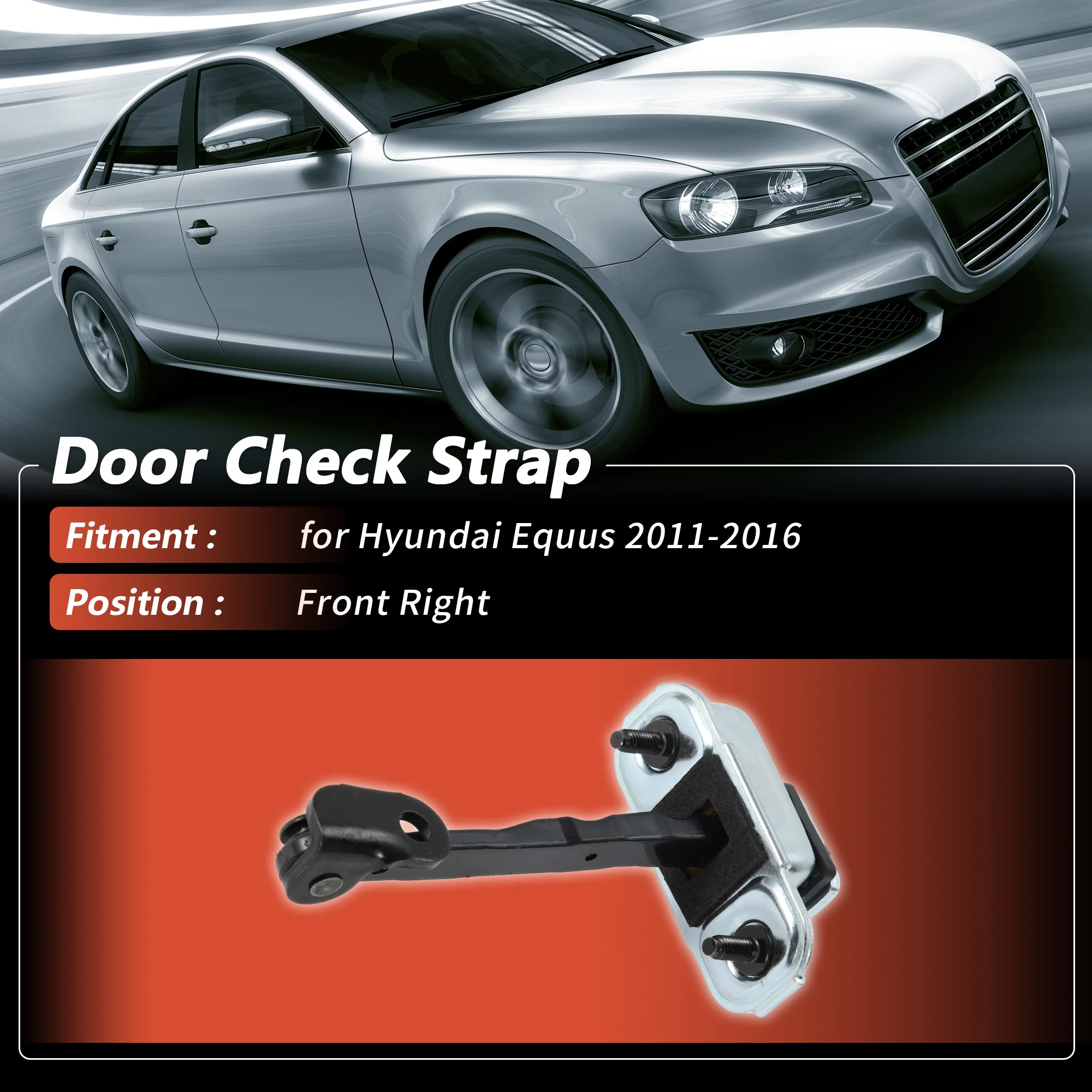 No.793903N000 Front Right Door Check Strap for Hyundai Equus 2011-2016 1 pcs - Image 3