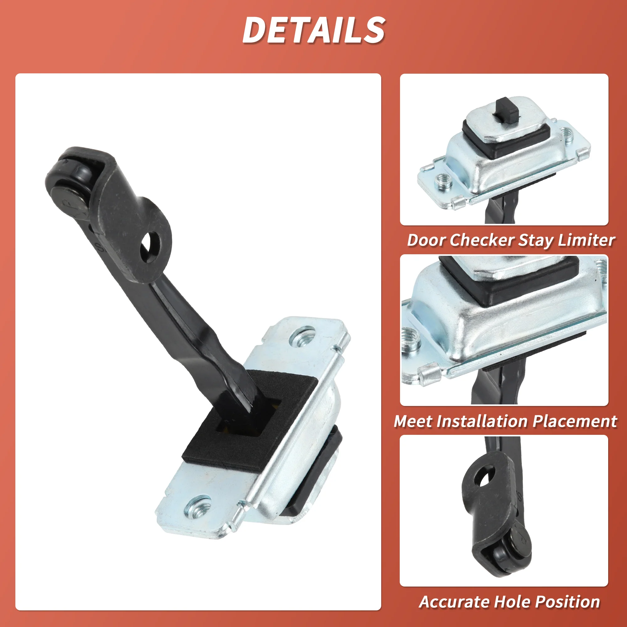 No.7938007000 Front Left Door Check Strap for Kia Picanto 2004-2011 1 pcs - Image 4