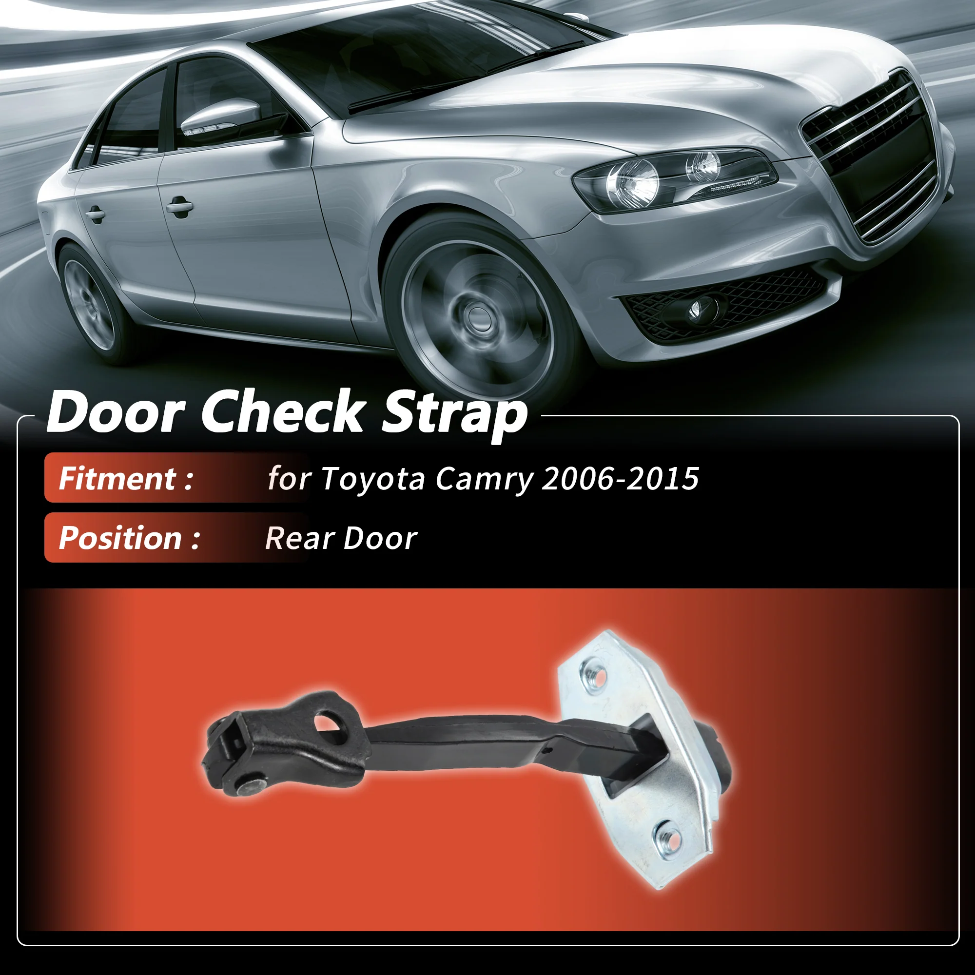 No.6863006070/6864006070 Rear Door Door Check Strap for Toyota Camry 2006-2015 - Image 3