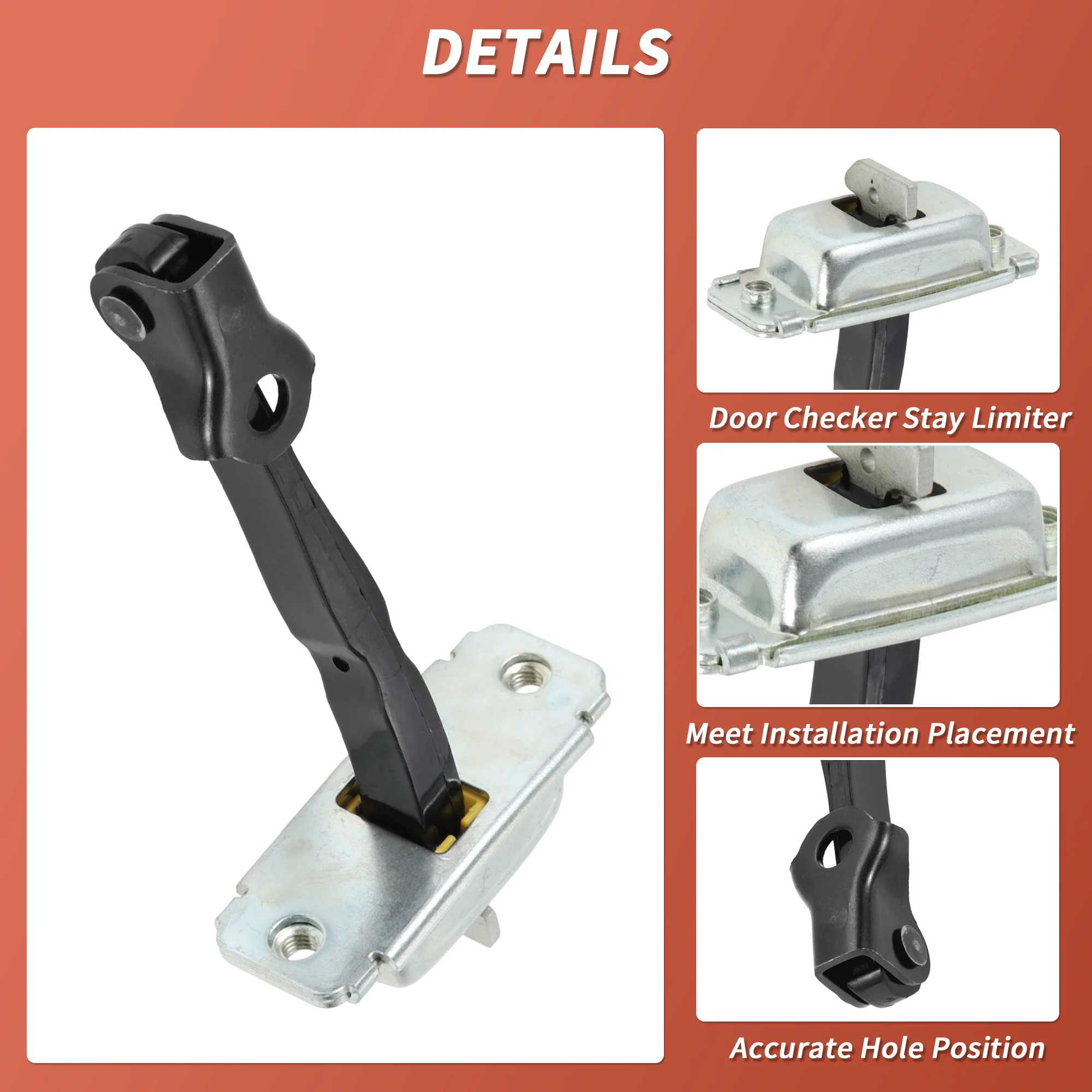 No.794900U000 Rear Right Door Check Strap for Hyundai Accent 2011-2018 1 pcs - Image 4