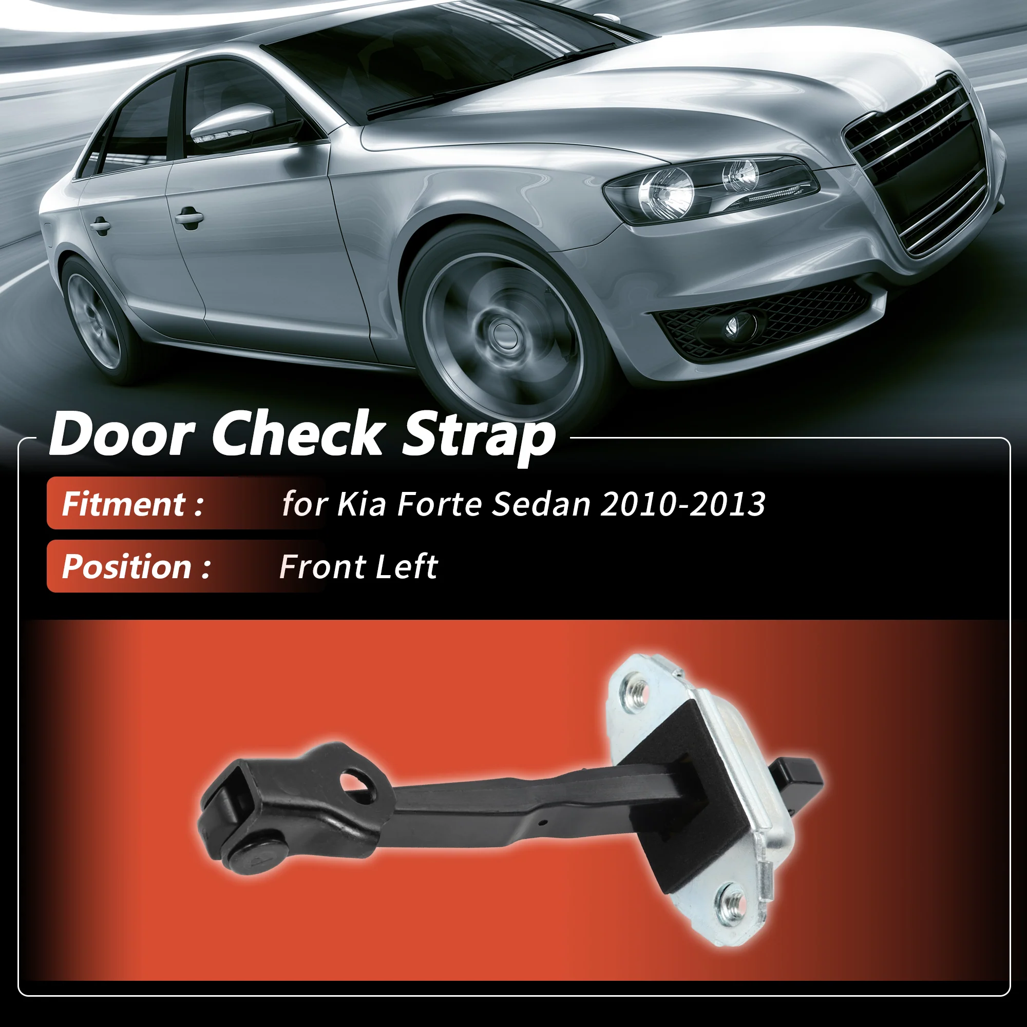No.793801M000 Front Left Door Check Strap for Kia Forte Sedan 2010-2013 1 pcs - Image 3