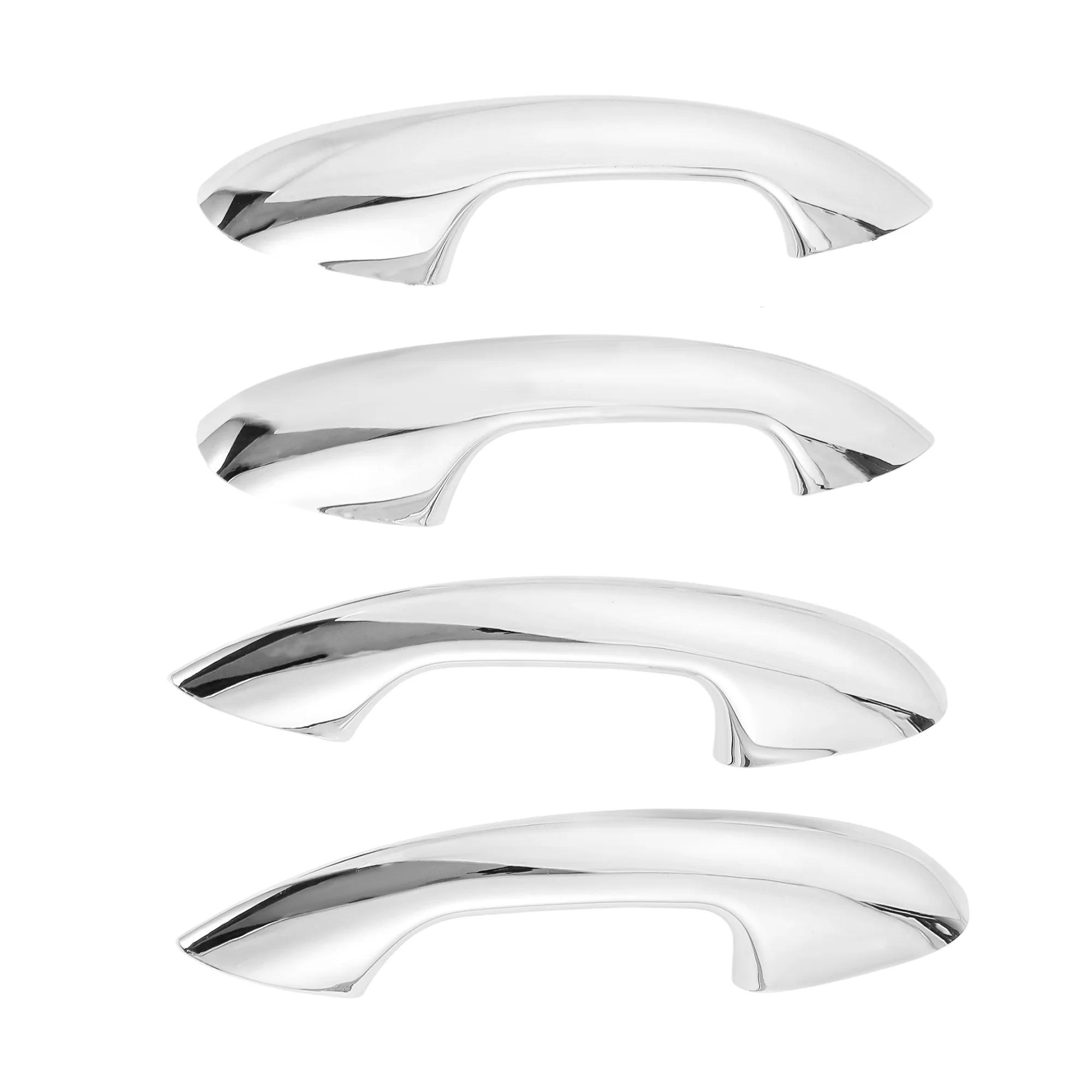Exterior Door Handle Cover Trim for Mercedes-Benz C-class Electroplated Silver
