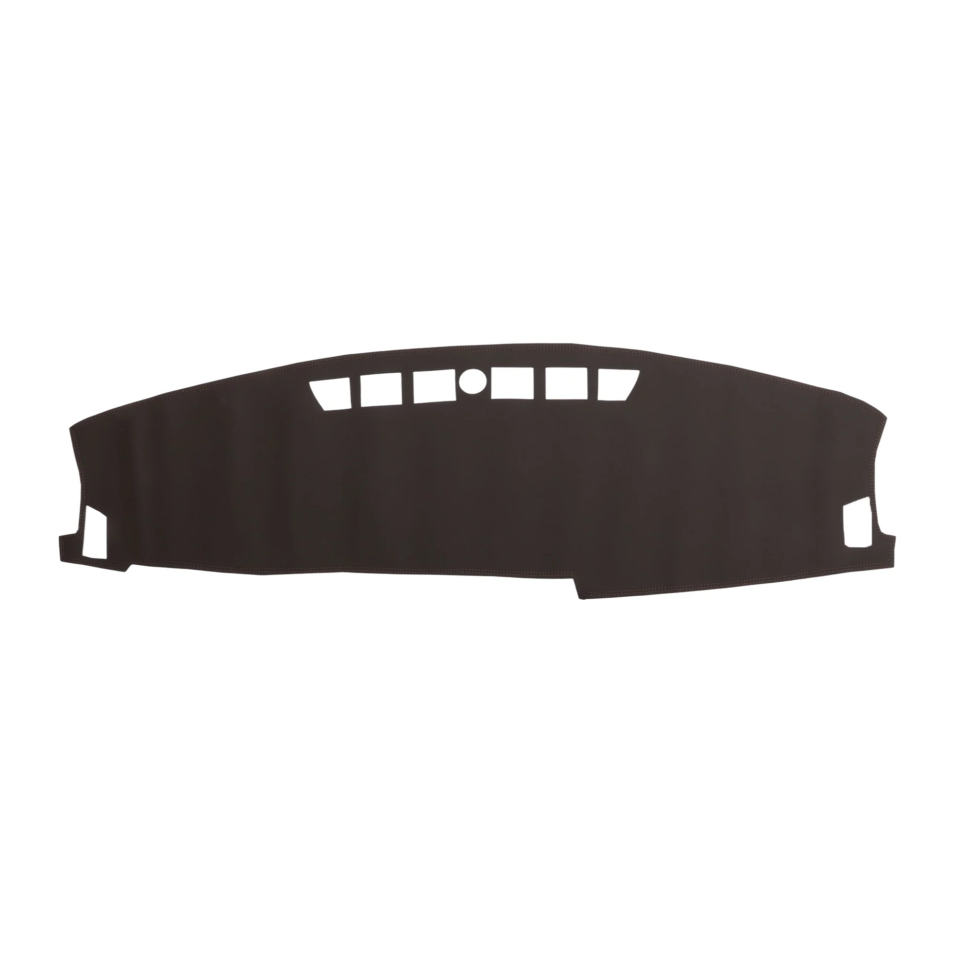 Dash Cover for Kia Seltos 23-25 without Hud Dashboard Cover Leather Brown 1 pcs