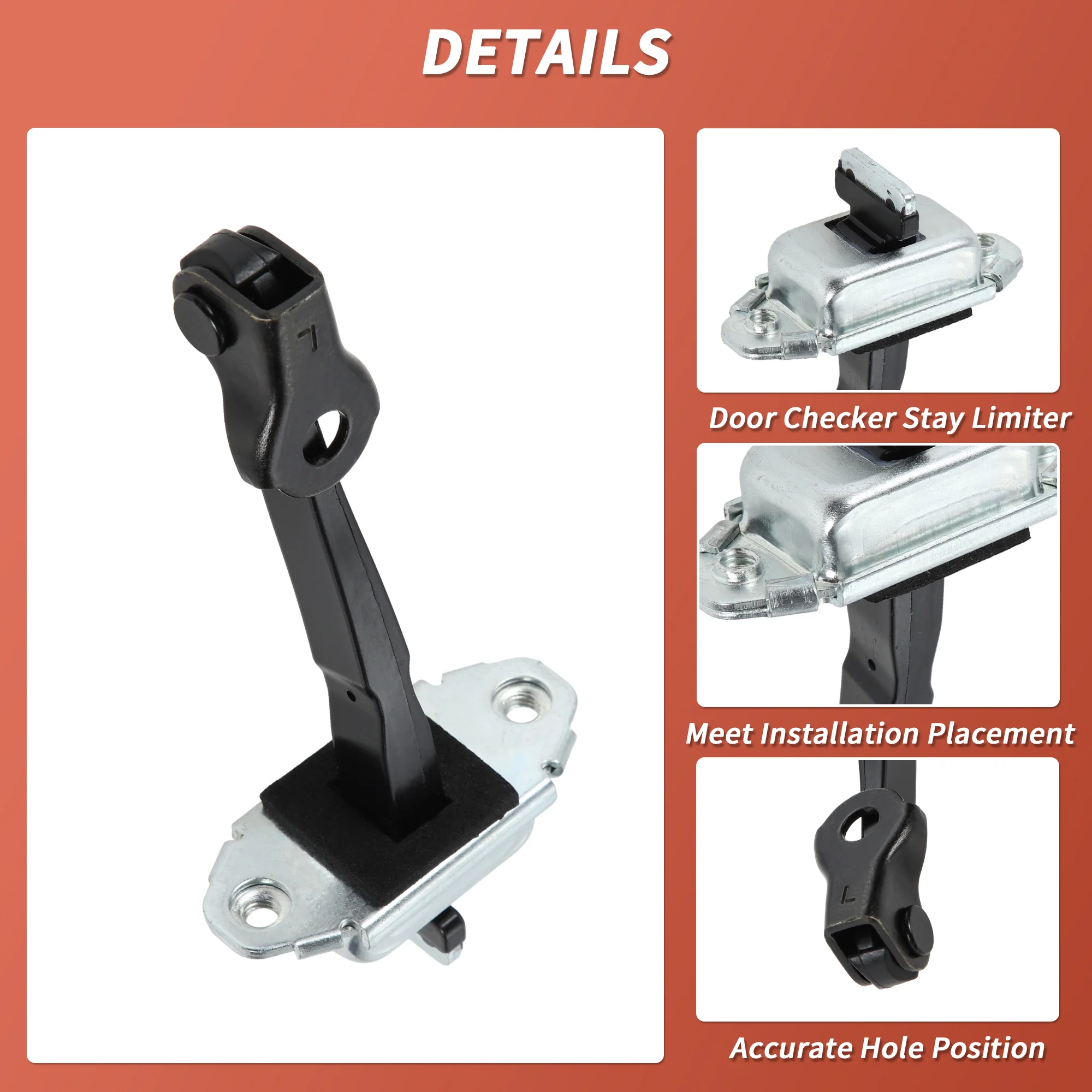 794802H000 Left Rear Door Check Strap for Hyundai Elantra 2007-2010 1 pcs - Image 4