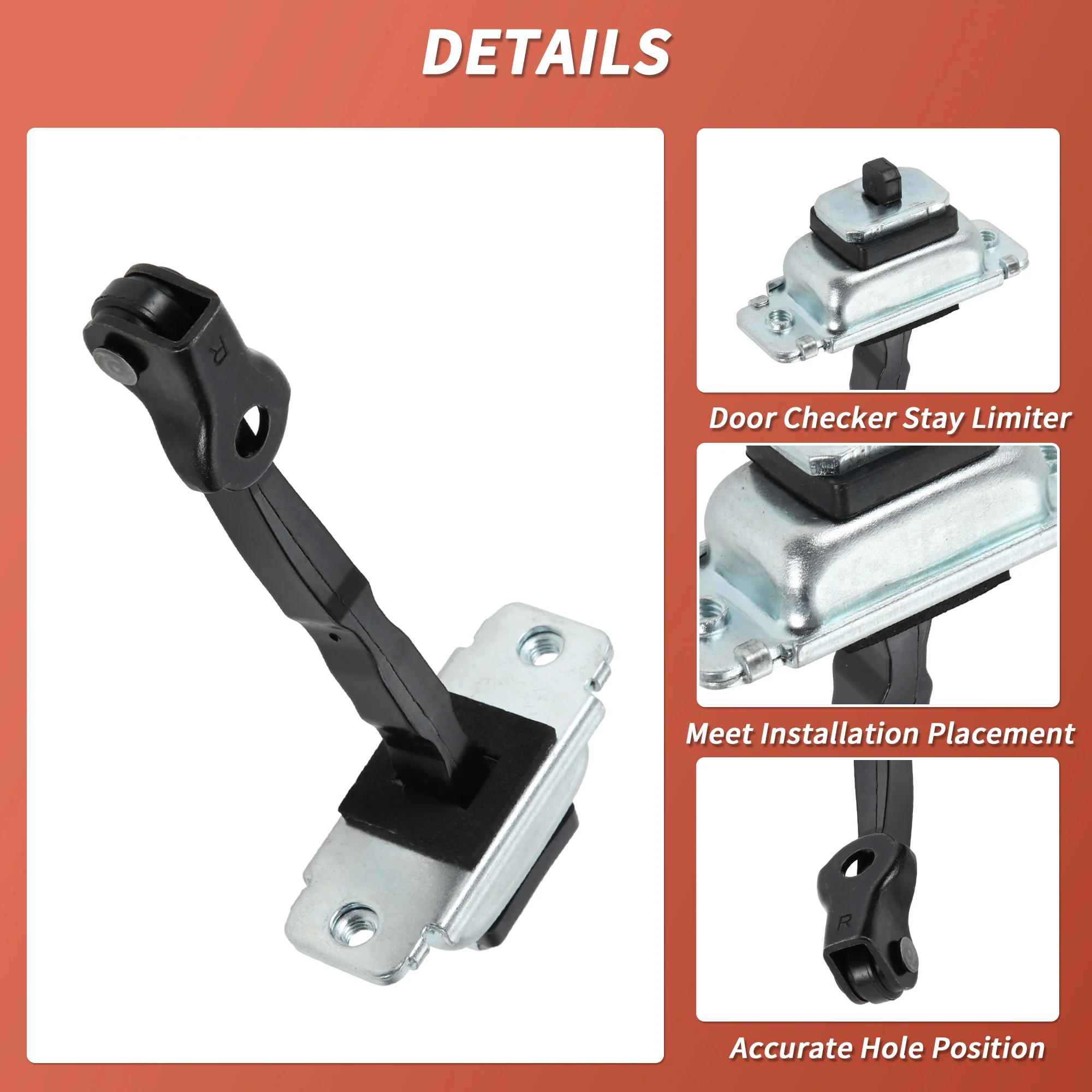 793903S000 Front Right Door Check Strap for Hyundai Sonata 2009-2014 1 pcs - Image 4