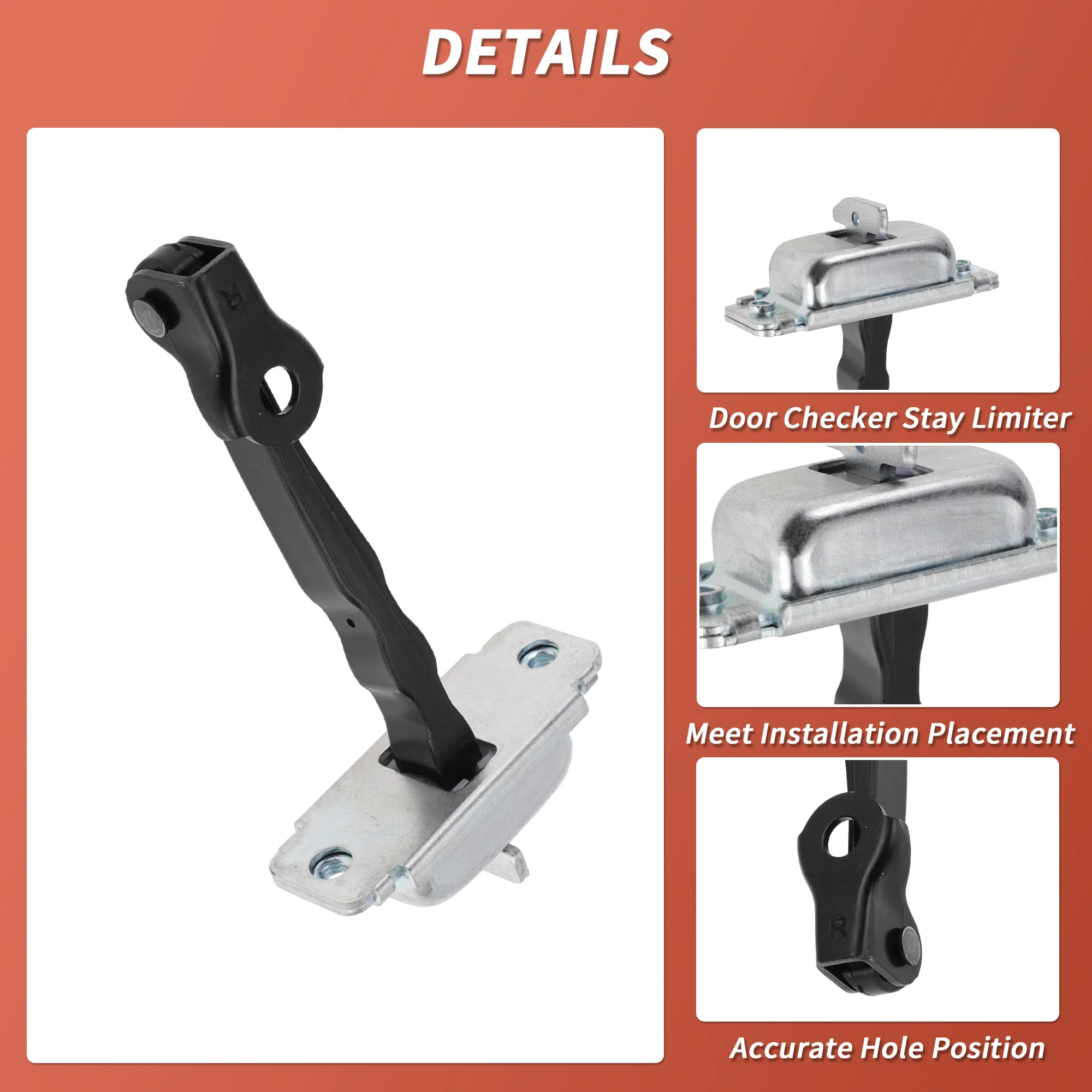 No.79490F0500 Rear Right Door Check Strap for Hyundai Elantra 2020 1 pcs - Image 4