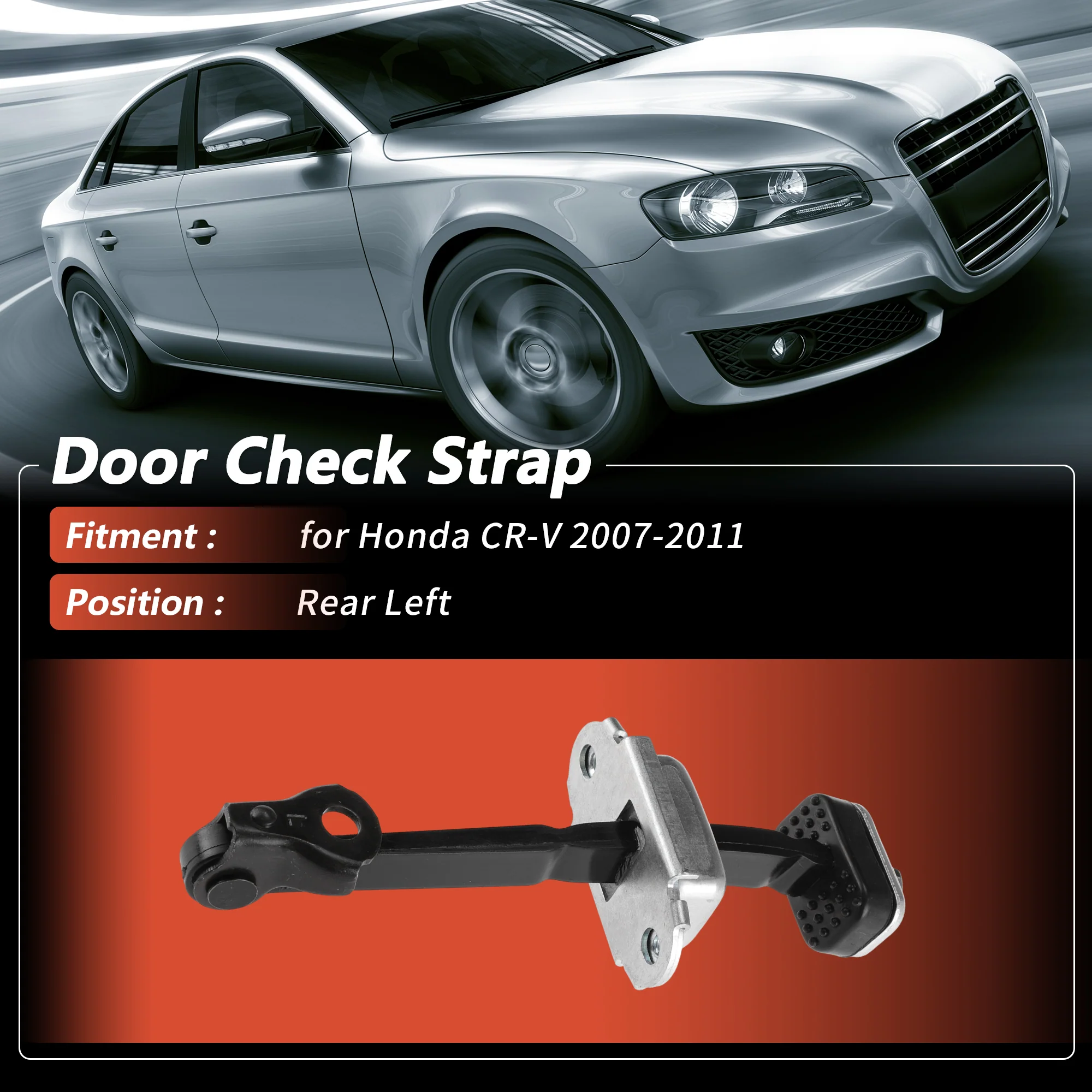 72880-SWA-A01 Rear Left Door Check Strap for Honda CR-V 2007-2011 - Image 3