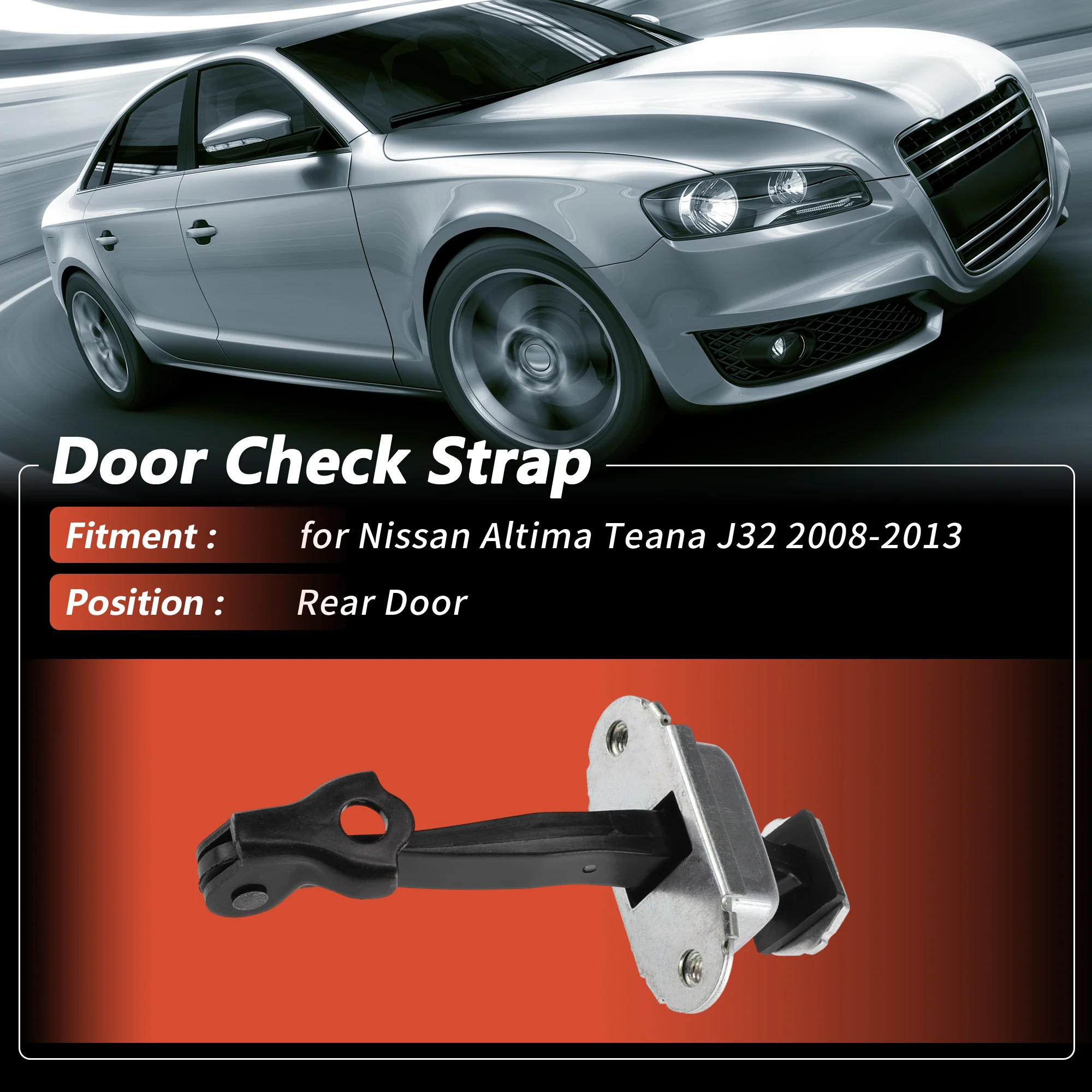 82430JN00A Rear Door Door Check Strap for Nissan Altima Teana J32 2008-2013 - Image 3