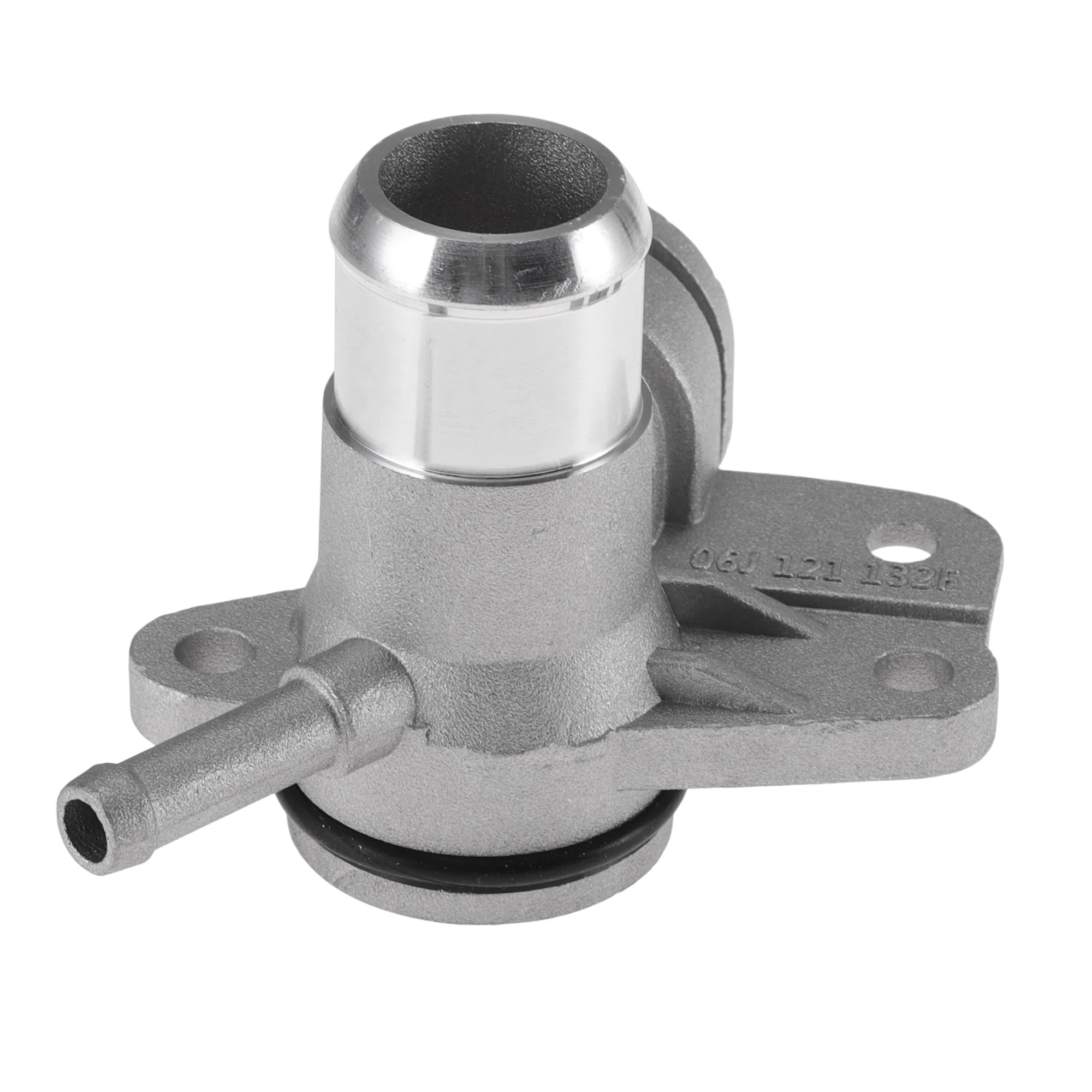 Engine Coolant Hose Connector for Volkswagen Beetle Aluminum Alloy No.06J121132F