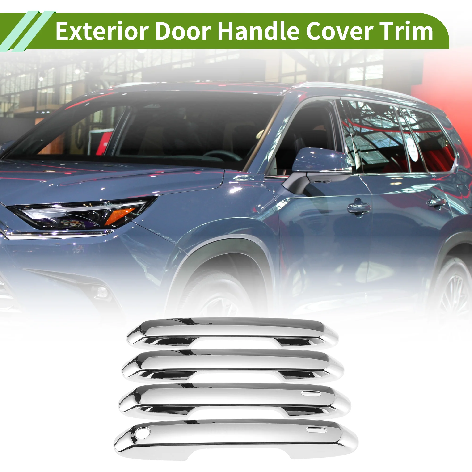 Exterior Door Handle Cover for Toyota Grand Highlander Plating Color 1 set - Image 2