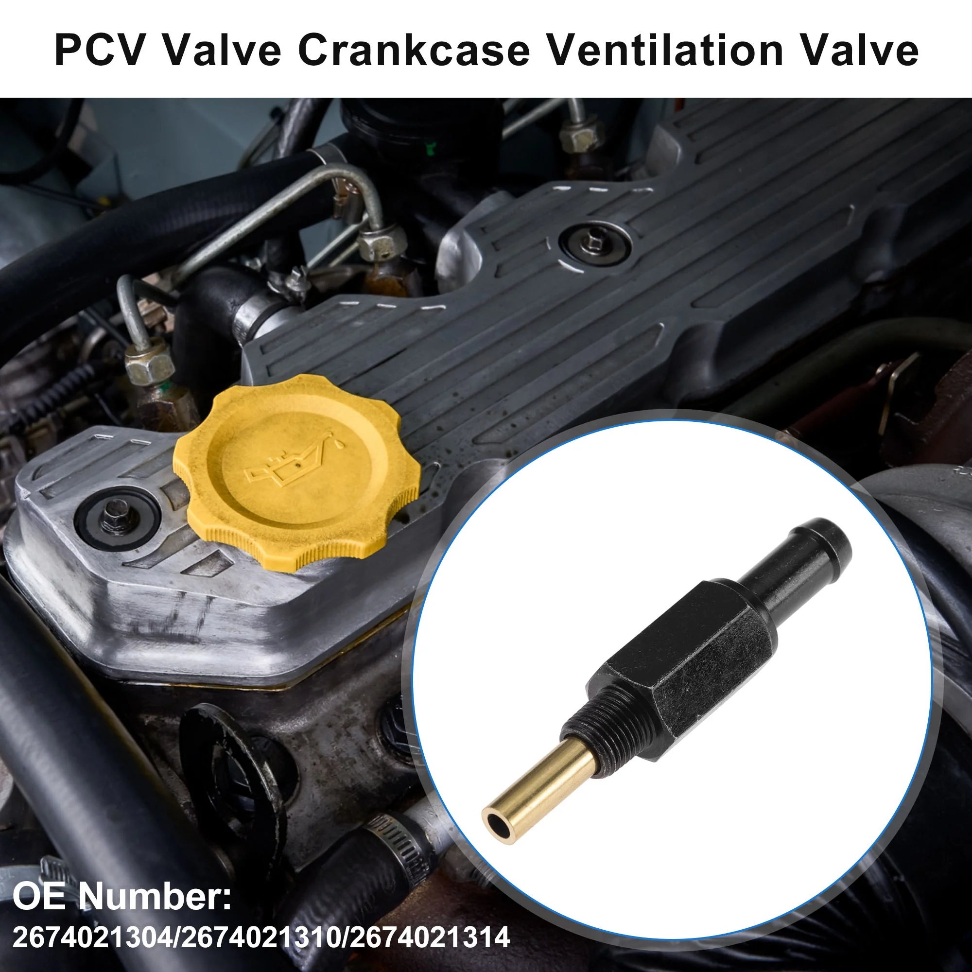 2674021304/2674021310 PCV Valve for Hyundai Accent 1995-2017 - Image 2