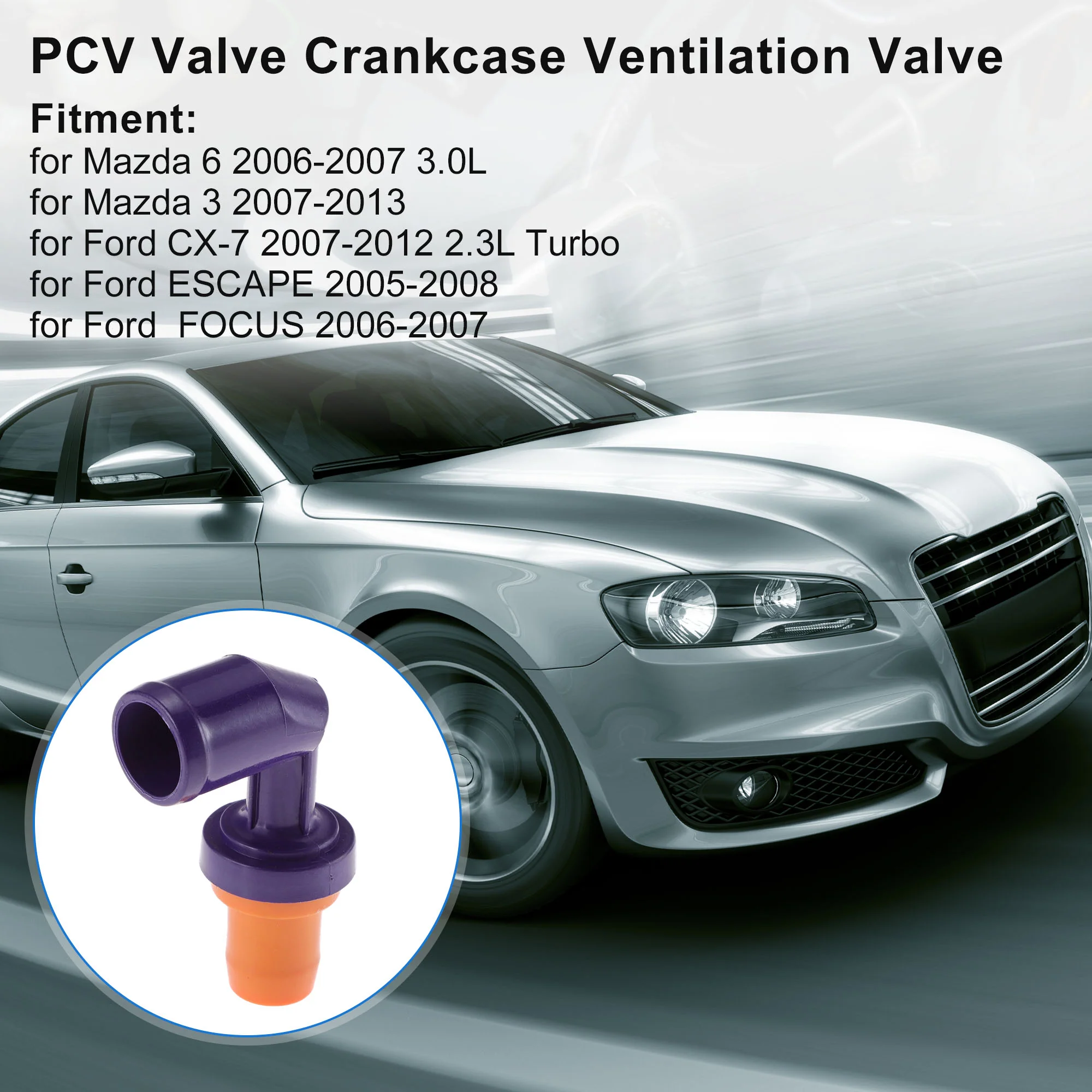 4L5G6A666AA/4L5Z6A666BA PCV Valve for Mazda 6 2006-2007 3.0L - Image 3