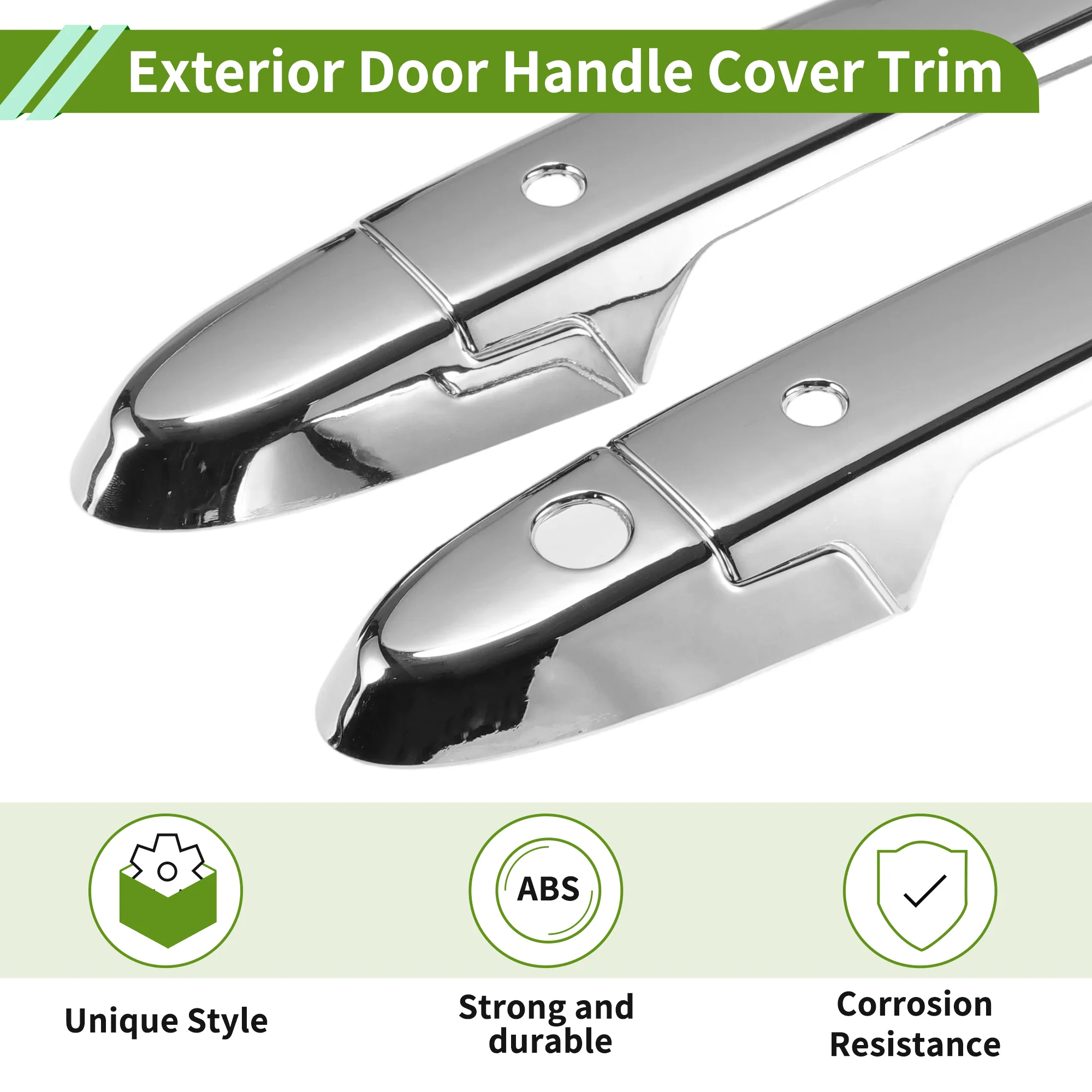 Door Handle Cover Front Left Front Right for Honda HR-V 2016-2020 Plating 1 set - Image 5