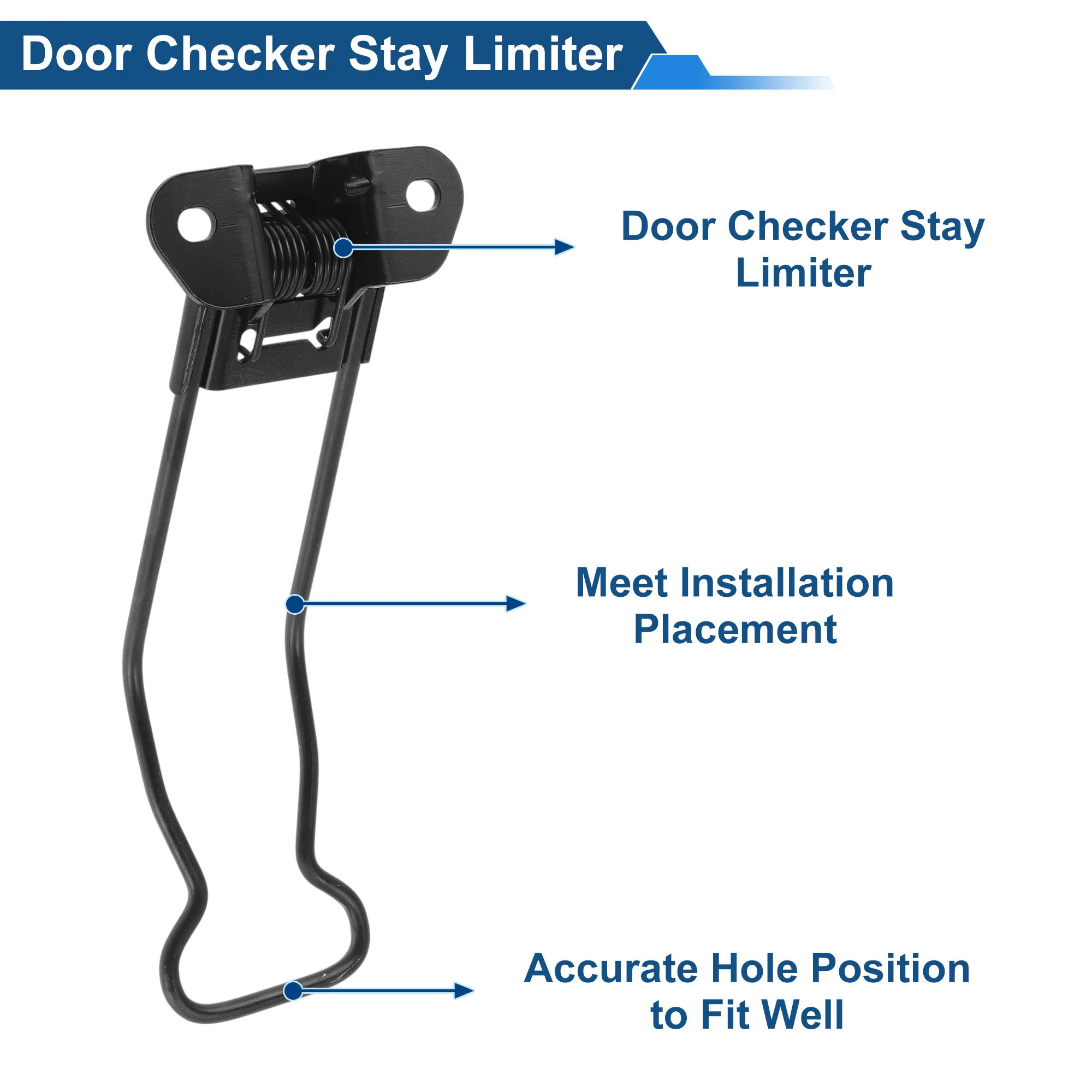 Rear Left Rear Right Door Check Strap for Opel Movano A 1997-2010 No.8200080175 - Image 4