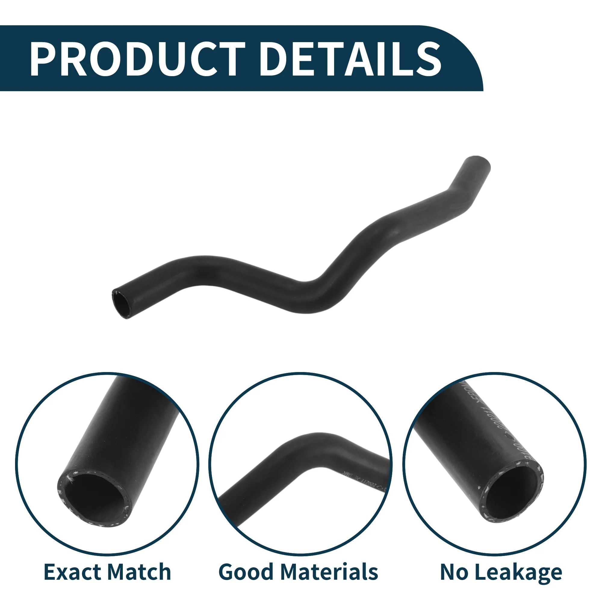Radiator Hose No.254112B100 for Hyundai Santa Fe 2006 Rubber Water Pipe - Image 4