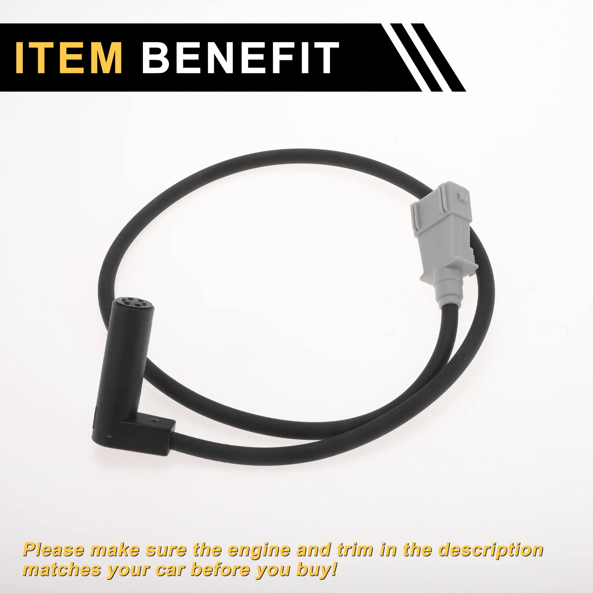 1 Pc No.9616806380/591894 Crankshaft Position Sensor for Peugeot 306 1.8D 93-99 - Image 6