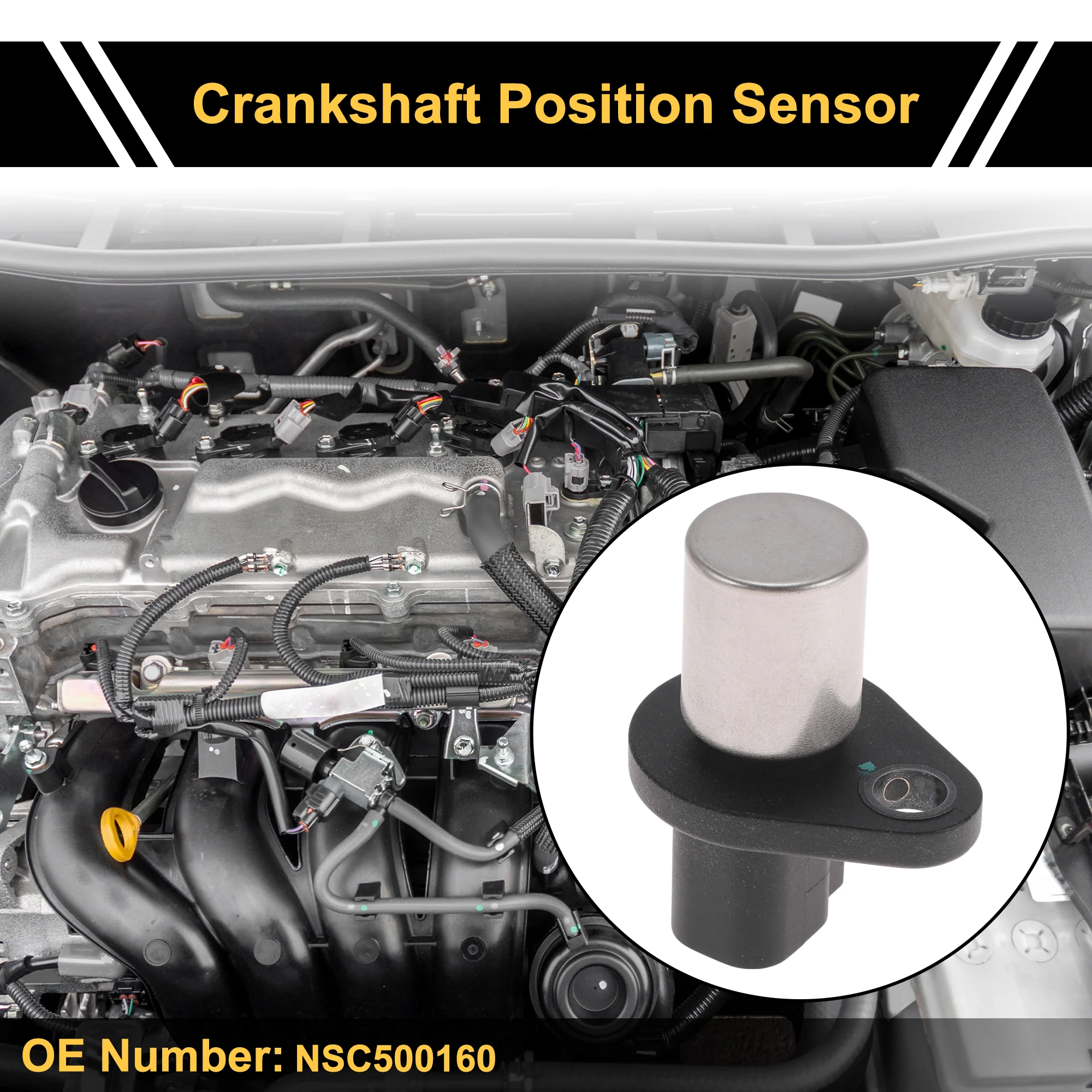 No.NSC500160 Crankshaft Position Sensor for LAND ROVER Range Rover Sport L320 - Image 2