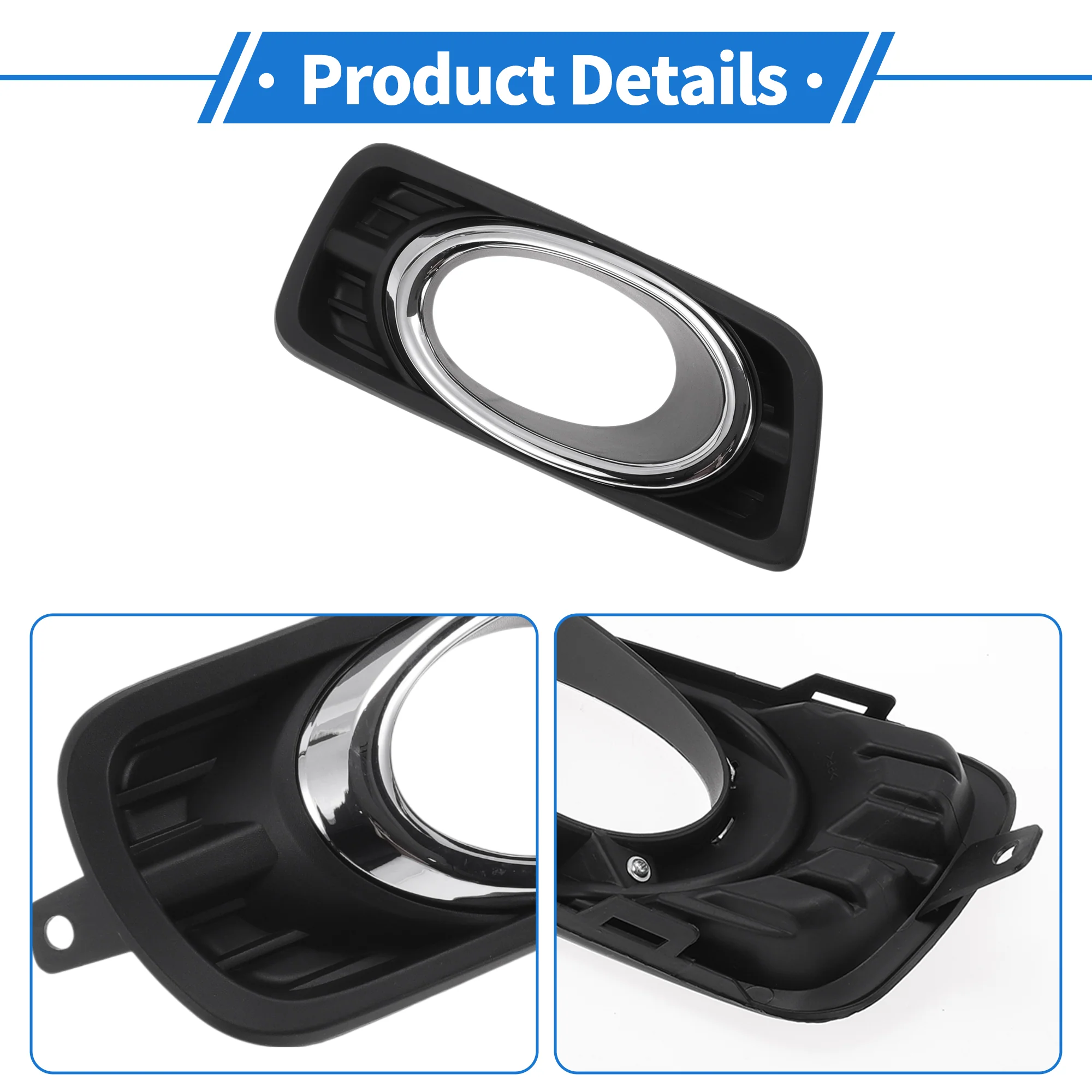 Front Left Fog Light Grill No.71109TM5H11 for Honda Civic 2012-2014 - Image 4