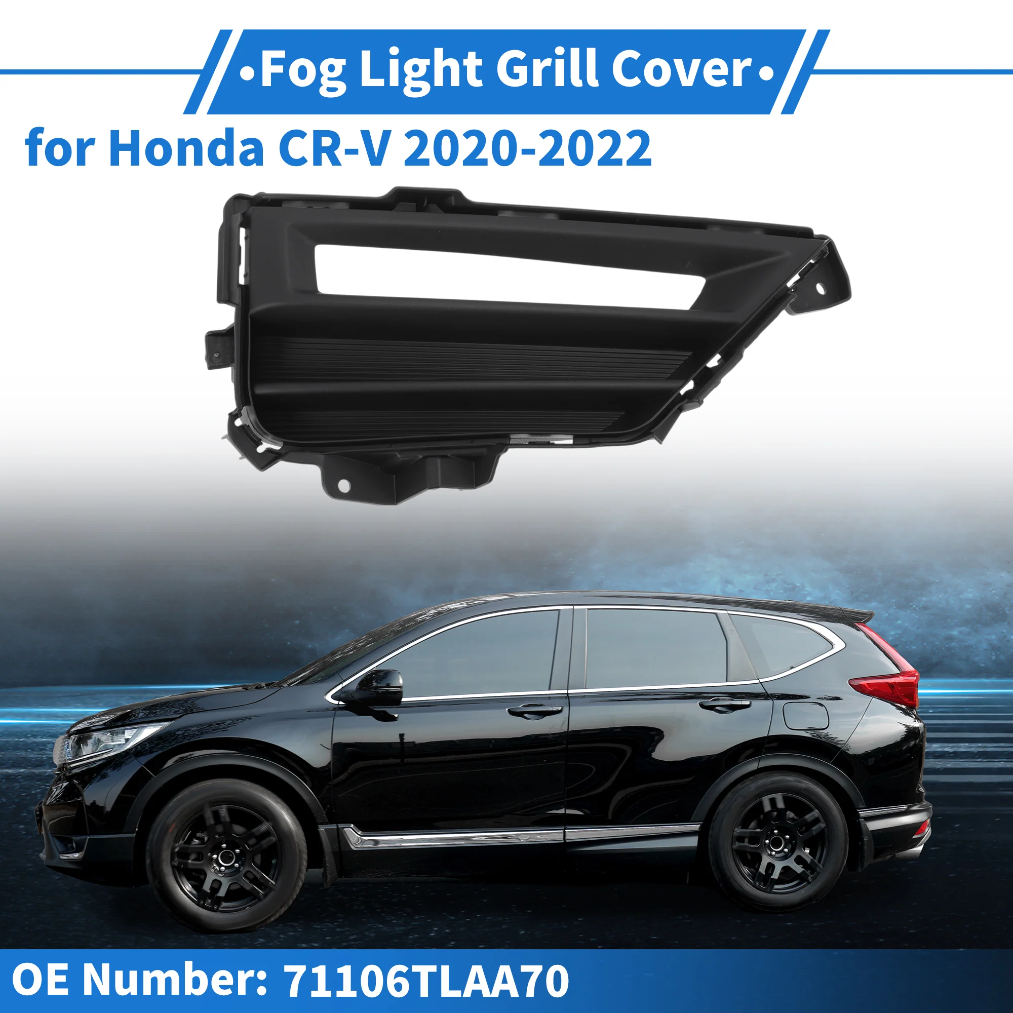 Front Right Fog Light Grill No.71106TLAA70 for Honda CR-V 2020-2022 - Image 2