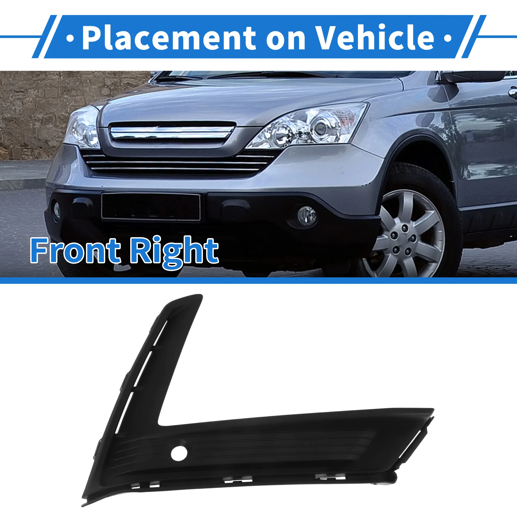 Front Right Fog Light Grill No.711403A0A20 for Honda CR-V 2020-2025 - Image 3