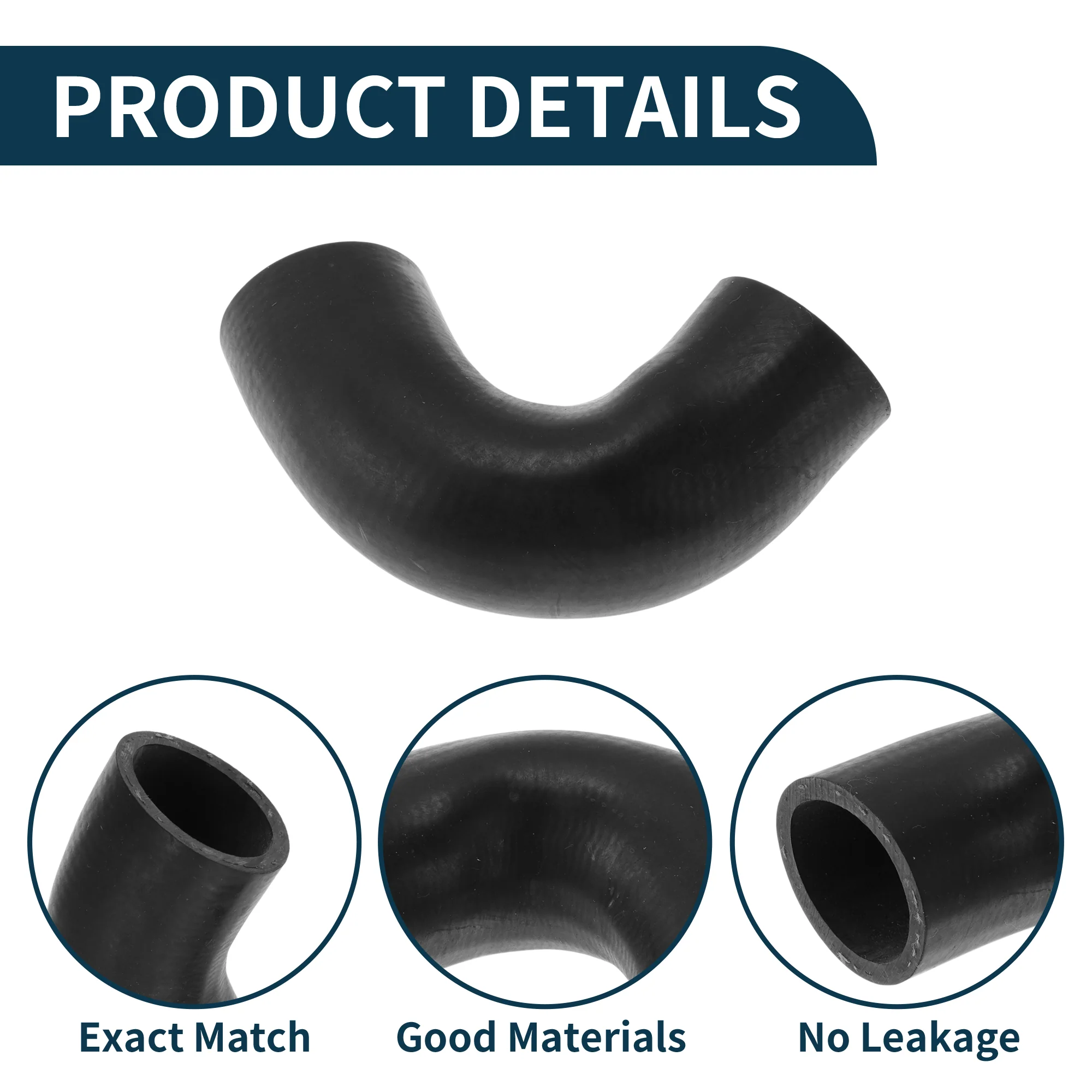 Radiator Hose for BMW 528i 1979-1981 No.11531266459 Rubber Coolant Pipe - Image 4