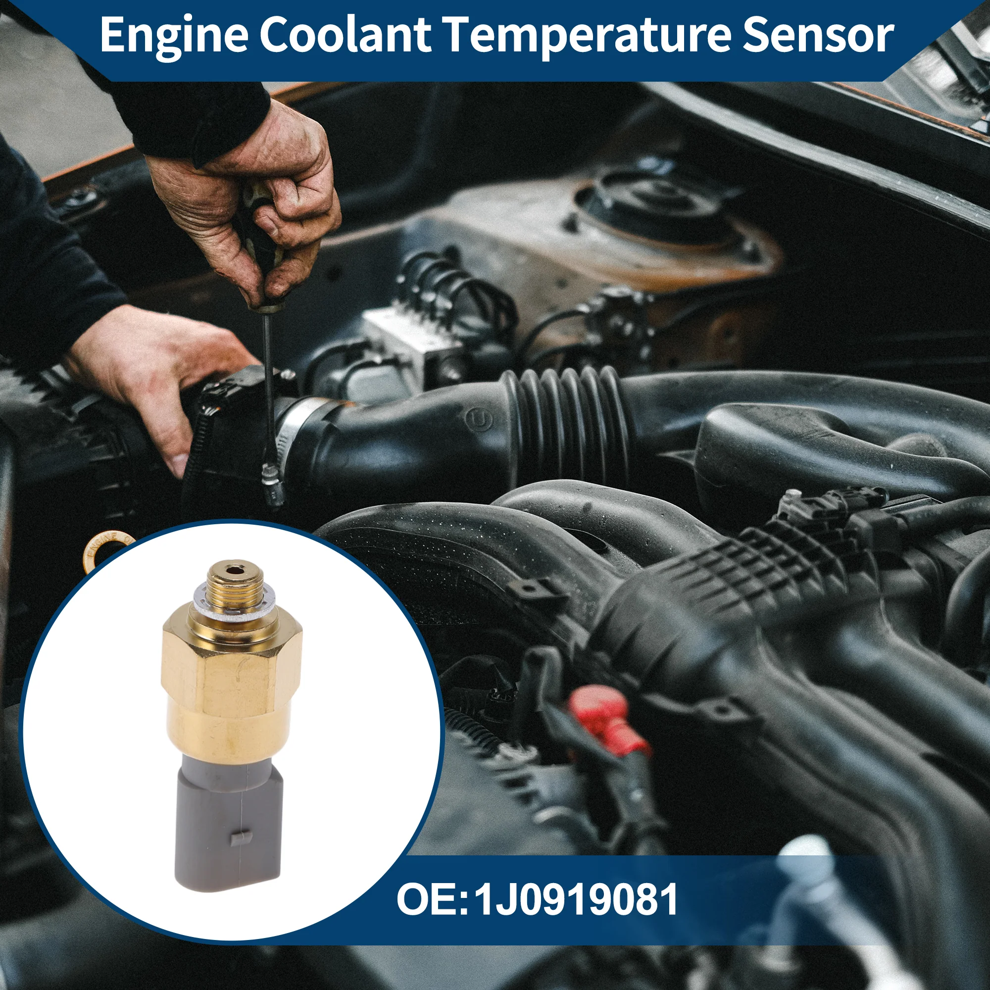 No.1J0919081 Engine Oil Pressure Sensor for for AUDI TT 2000-2006 1.8L - Image 2