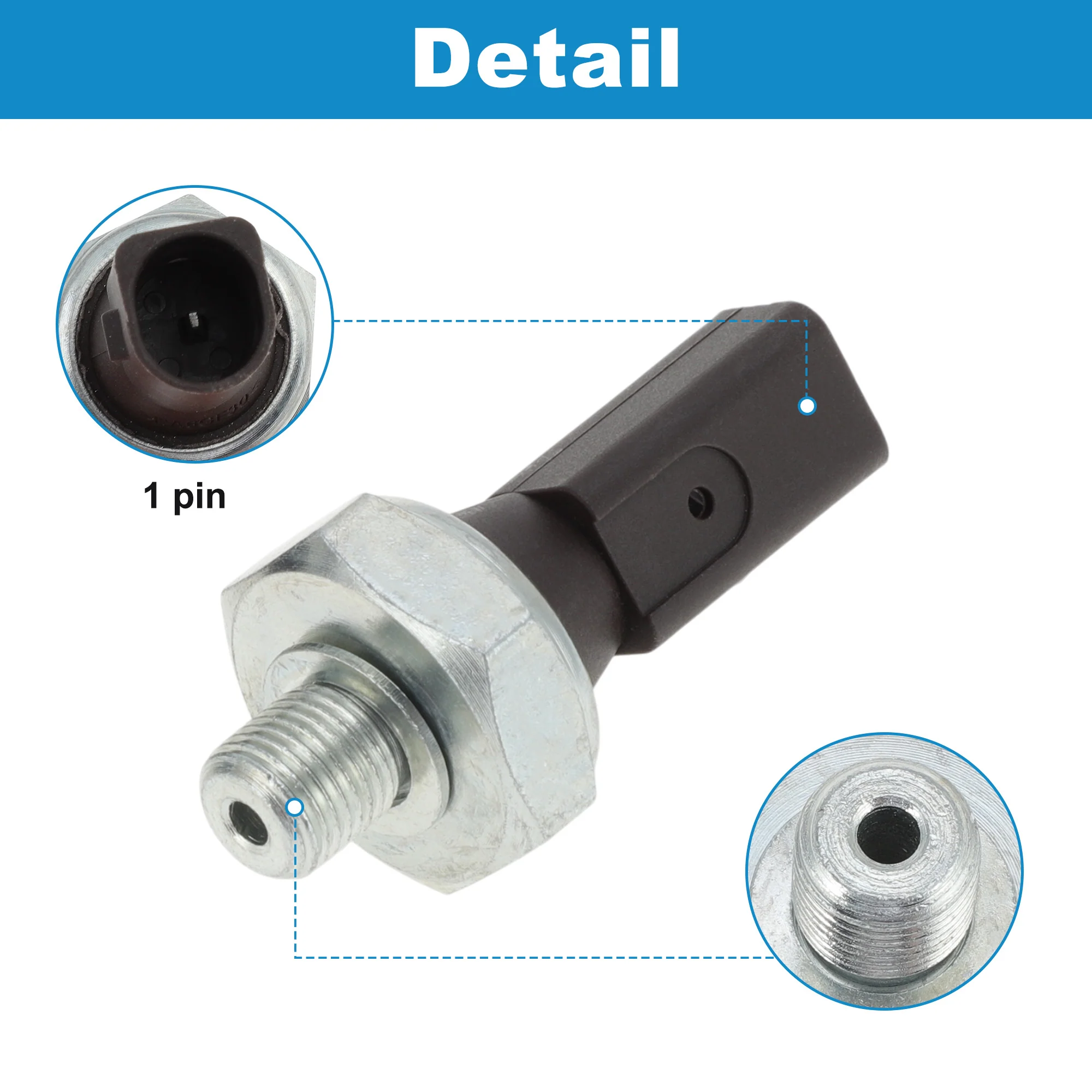 No.038919081K Oil Pressure Sensor for Audi A4 A5 for VW EOS GOLF GTI JETTA - Image 5
