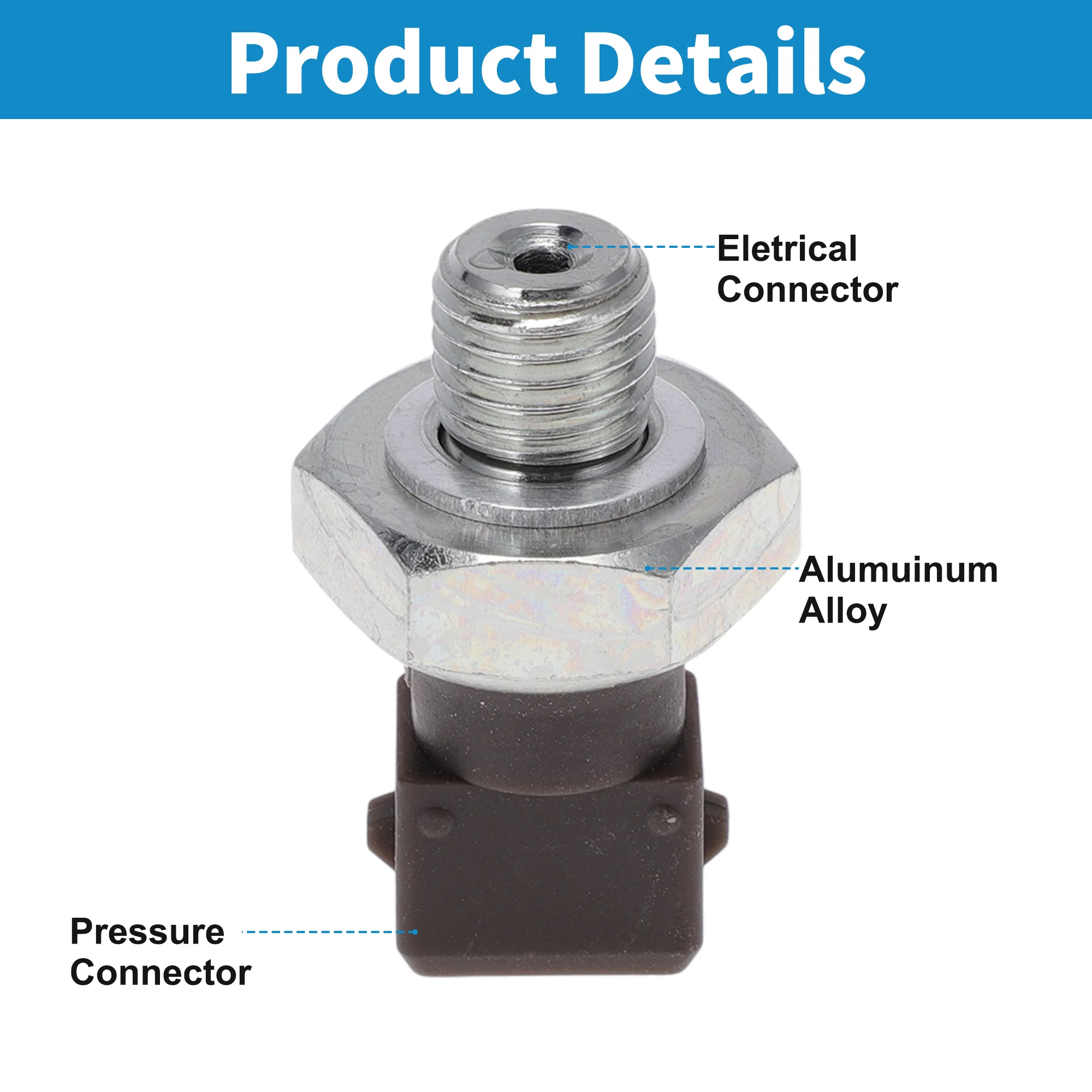 No.NUC000020 Engine Oil Pressure Sensor for Land Rover Defender Diesel: 2.5L TD5 - Image 5