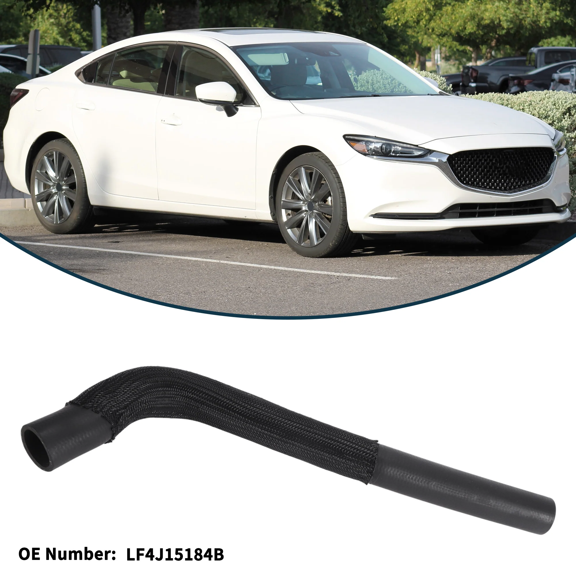 Radiator Hose No. LF4J15184B for Mazda 6 2007-2013 Cooling Liquid Tube - Image 3
