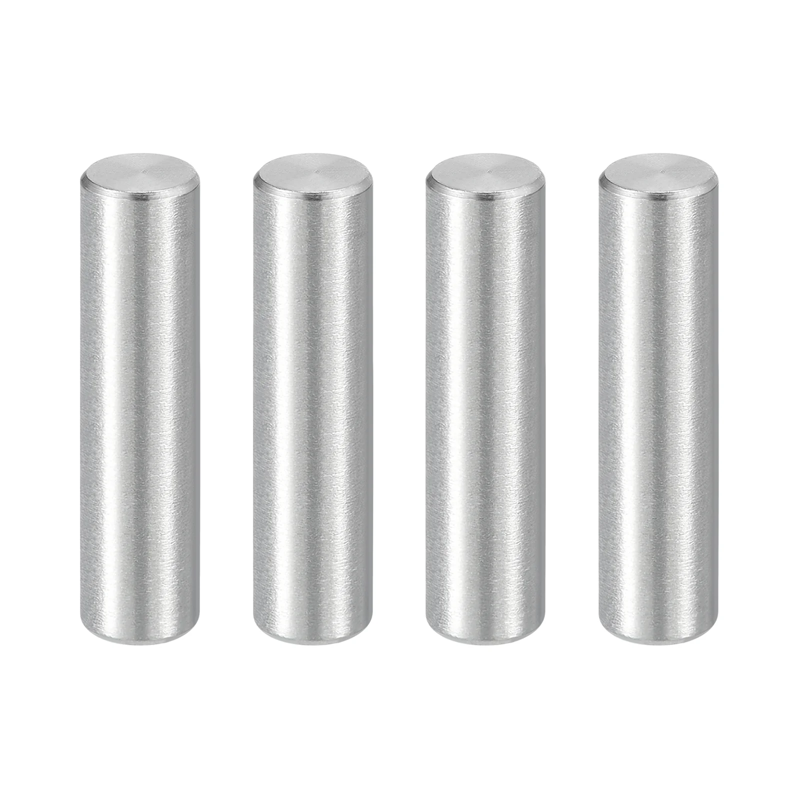 Uxcell 4Pcs 5/16 x 1-1/4" Dowel Pin, 304 Stainless Steel Cylindrical Shelf Support Peg