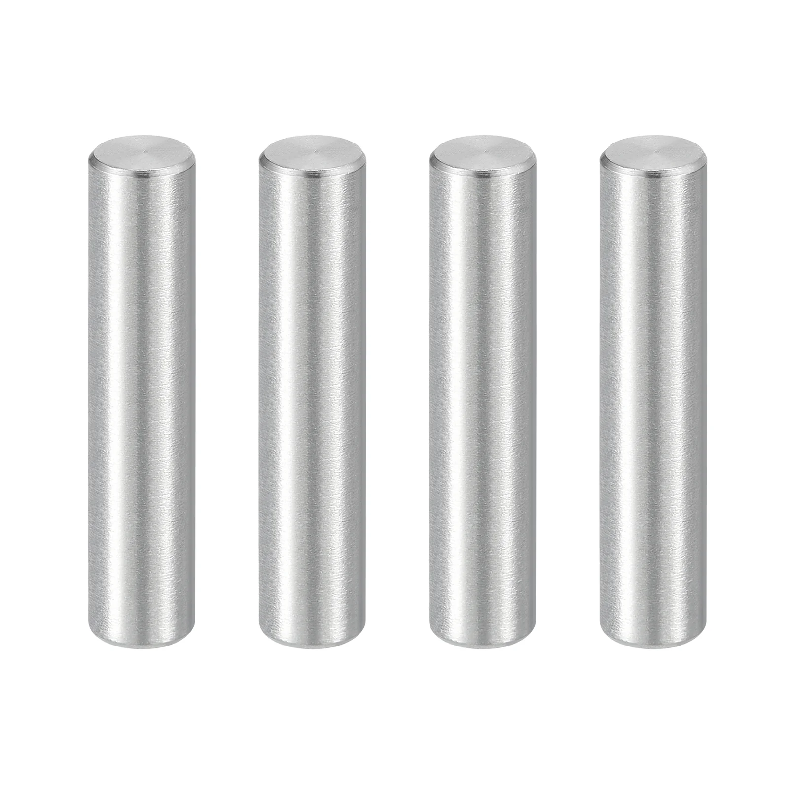 Uxcell 4Pcs 5/16 x 1-1/2" Dowel Pin, 304 Stainless Steel Cylindrical Shelf Support Peg