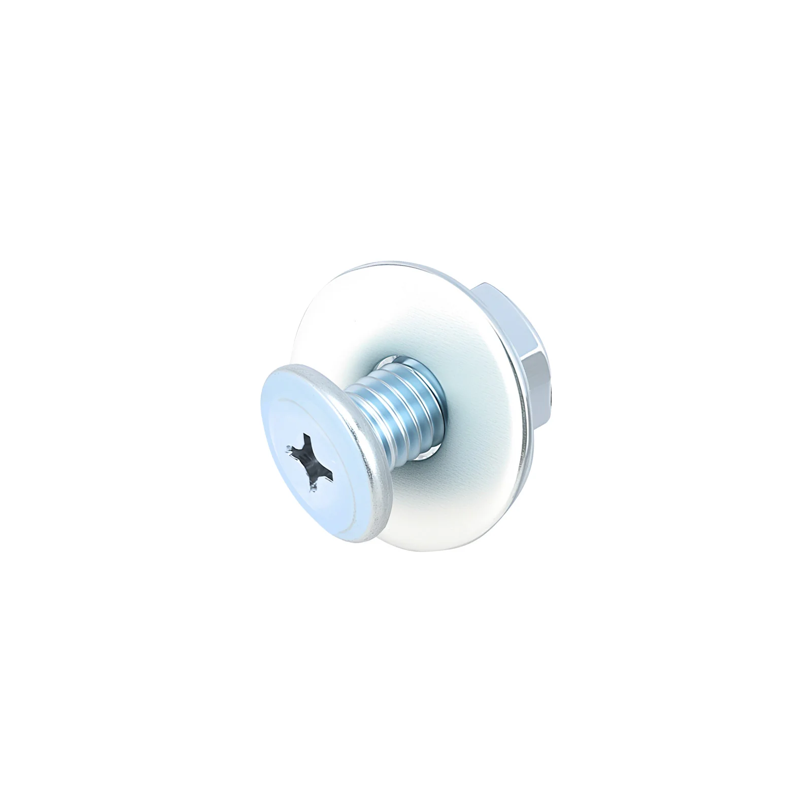 Phillips Flat Head Screws with Serrated Flange Nuts & Washers Sets M6/M8 Carbon Steel White or Color Zinc Plated - Image 47