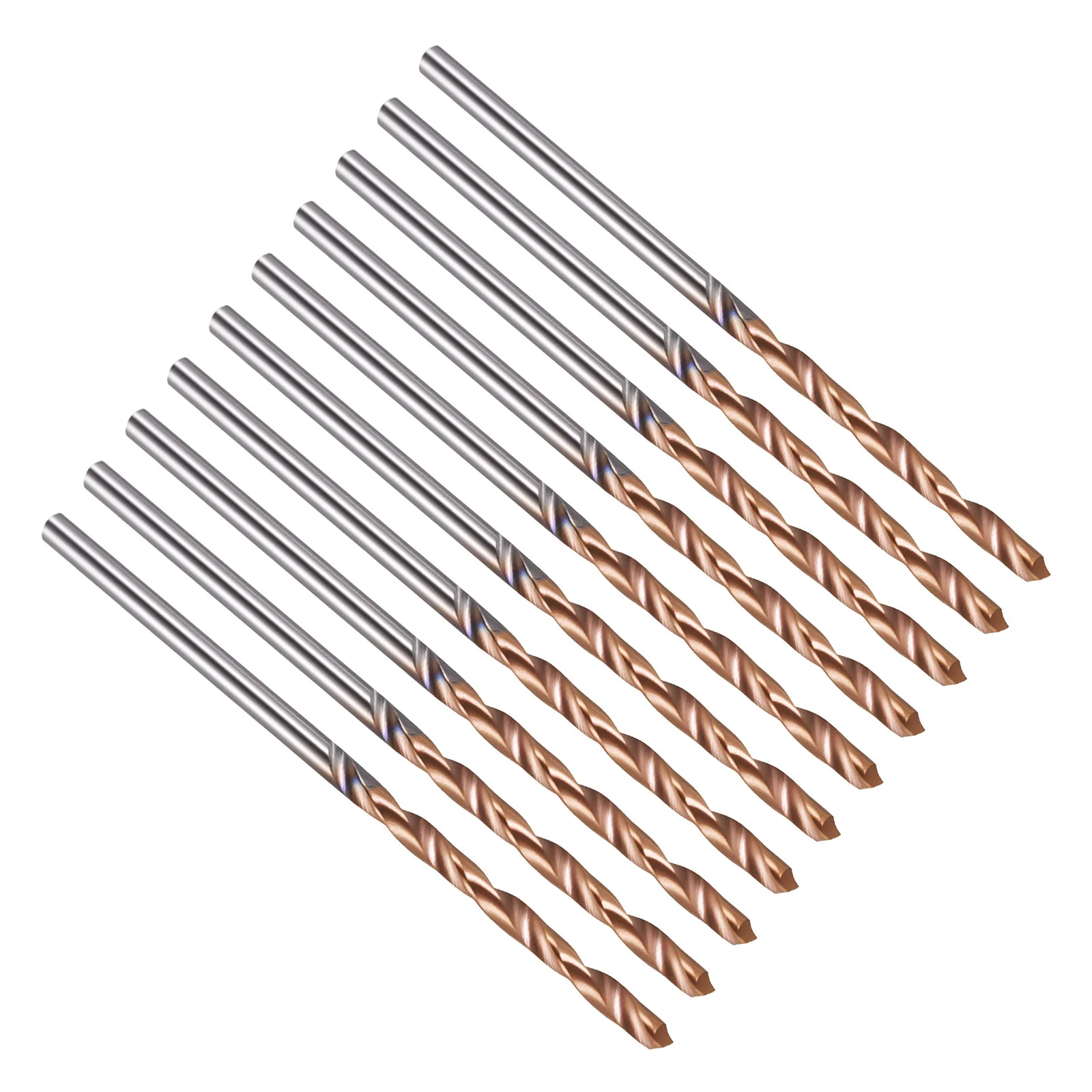 1.7mm Drill Bit Carbide 130° for Hard Metal - 10 Pack