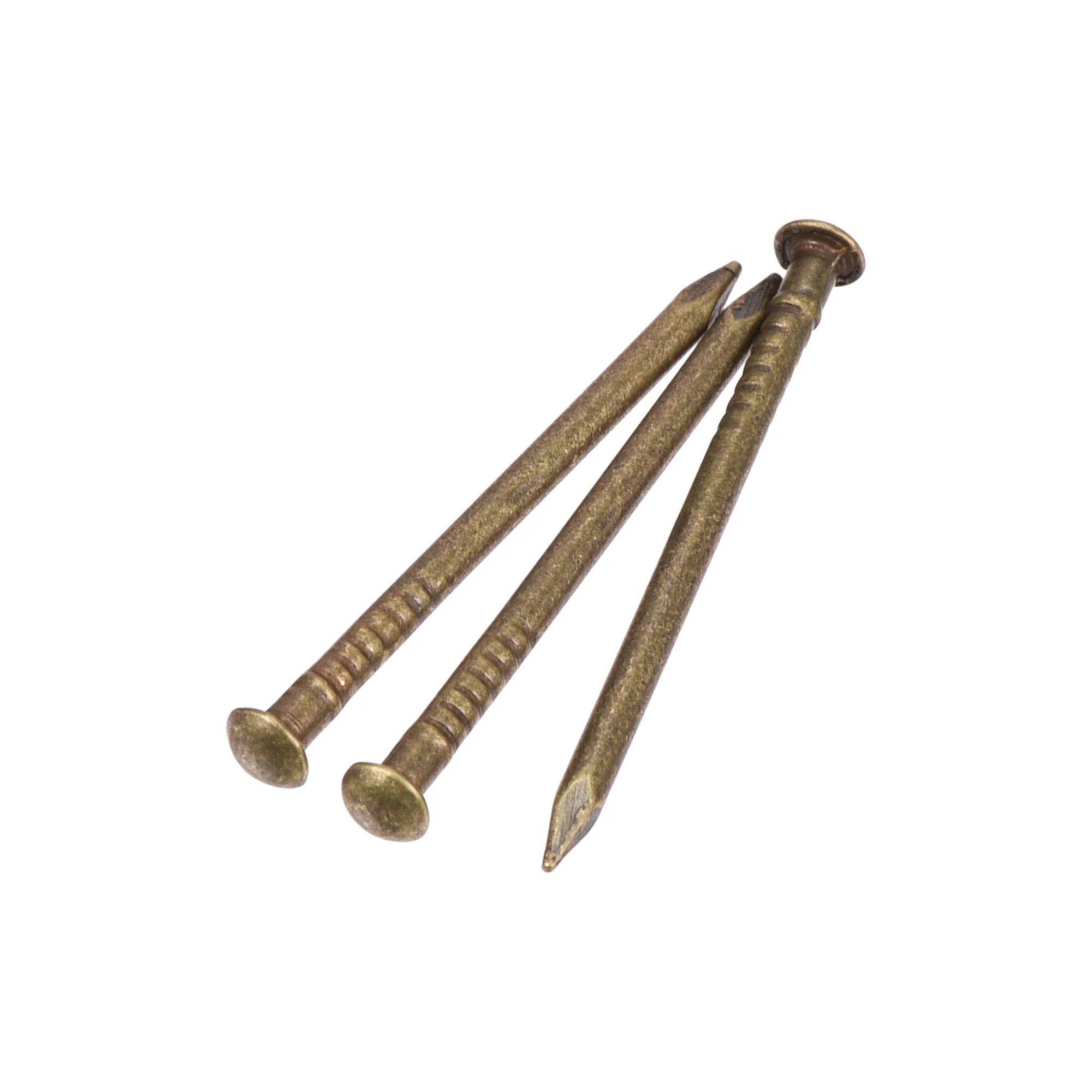 Uxcell Small Tiny Brass Nails 1.5x25mm for DIY Wooden Hardware Accessories 100pcs - Image 4